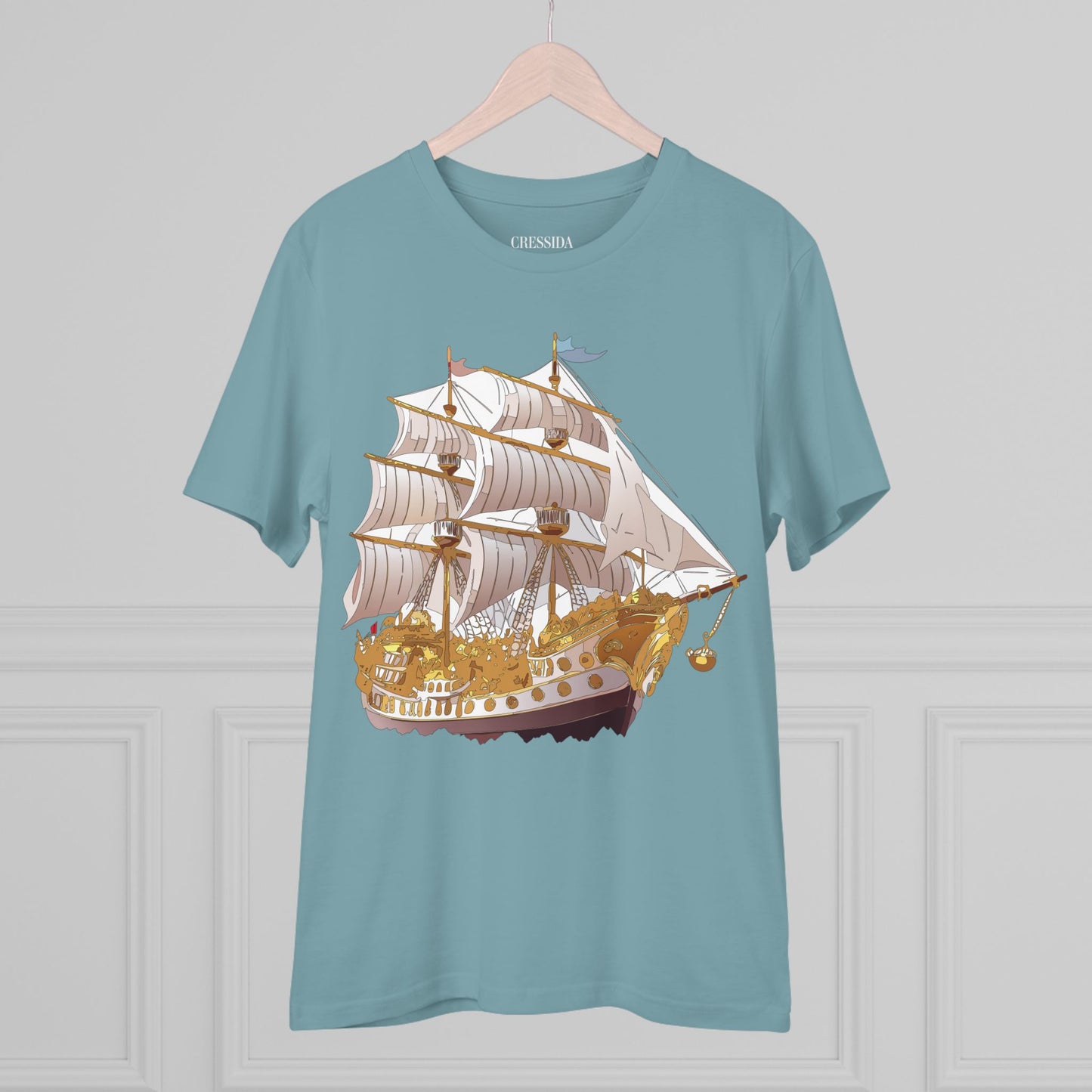 Organic T-shirt with Ship