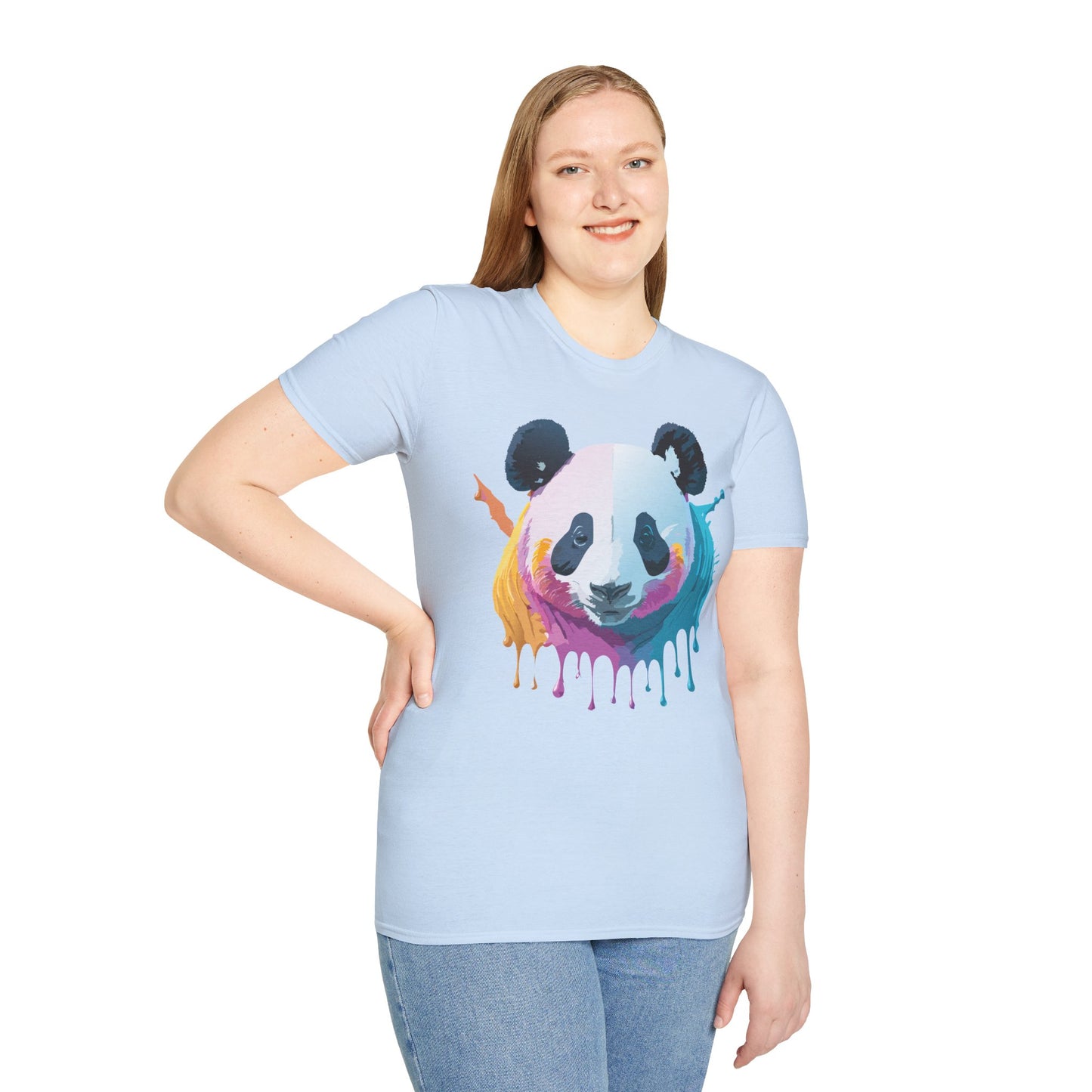 Panda Shirt, T Shirt with Panda, Animal Shirt, Tee Shirt with Animals