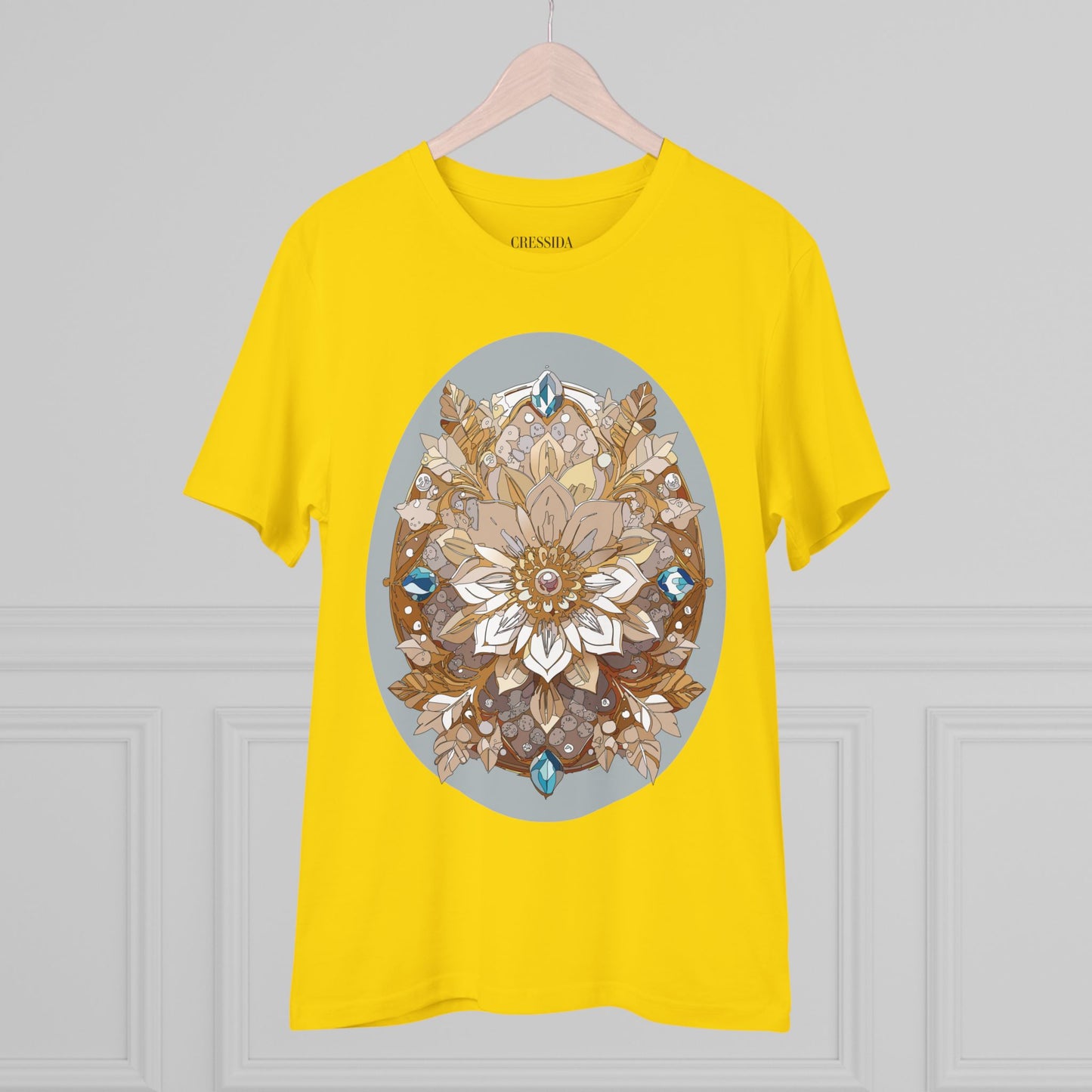 Organic T-shirt with Flower