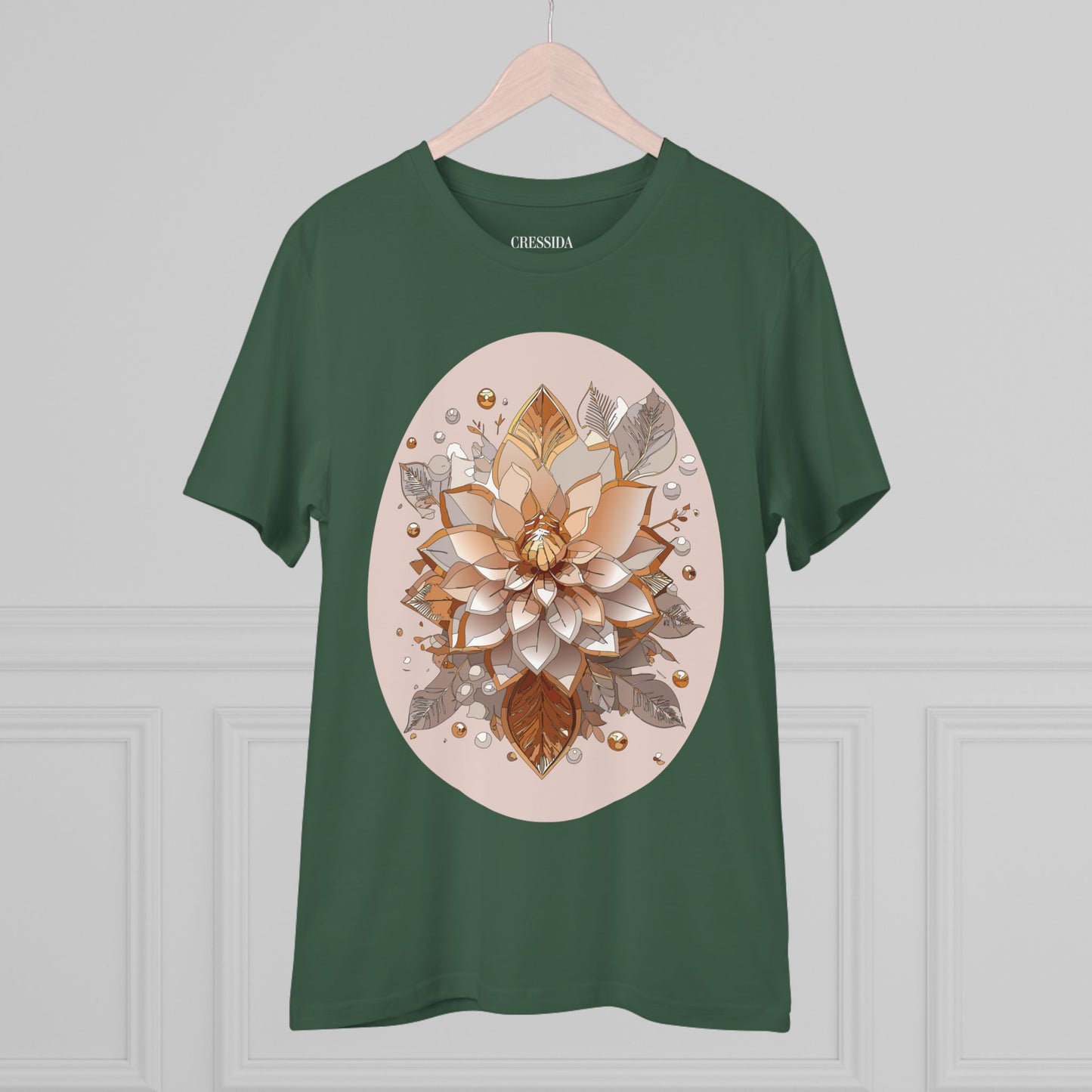 Organic T-shirt with Flower