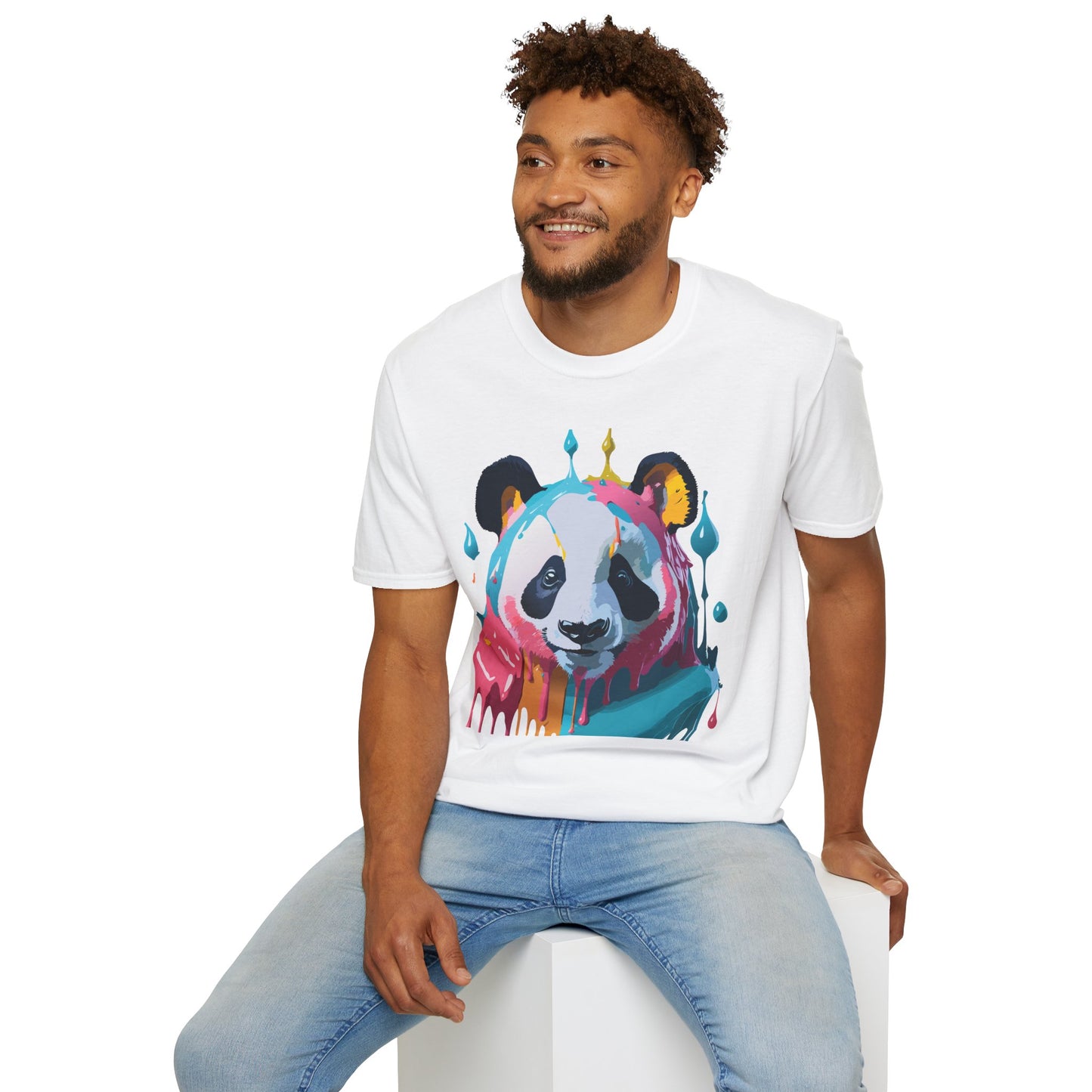 Panda Shirt, T Shirt with Panda, Animal Shirt, Tee Shirt with Animals