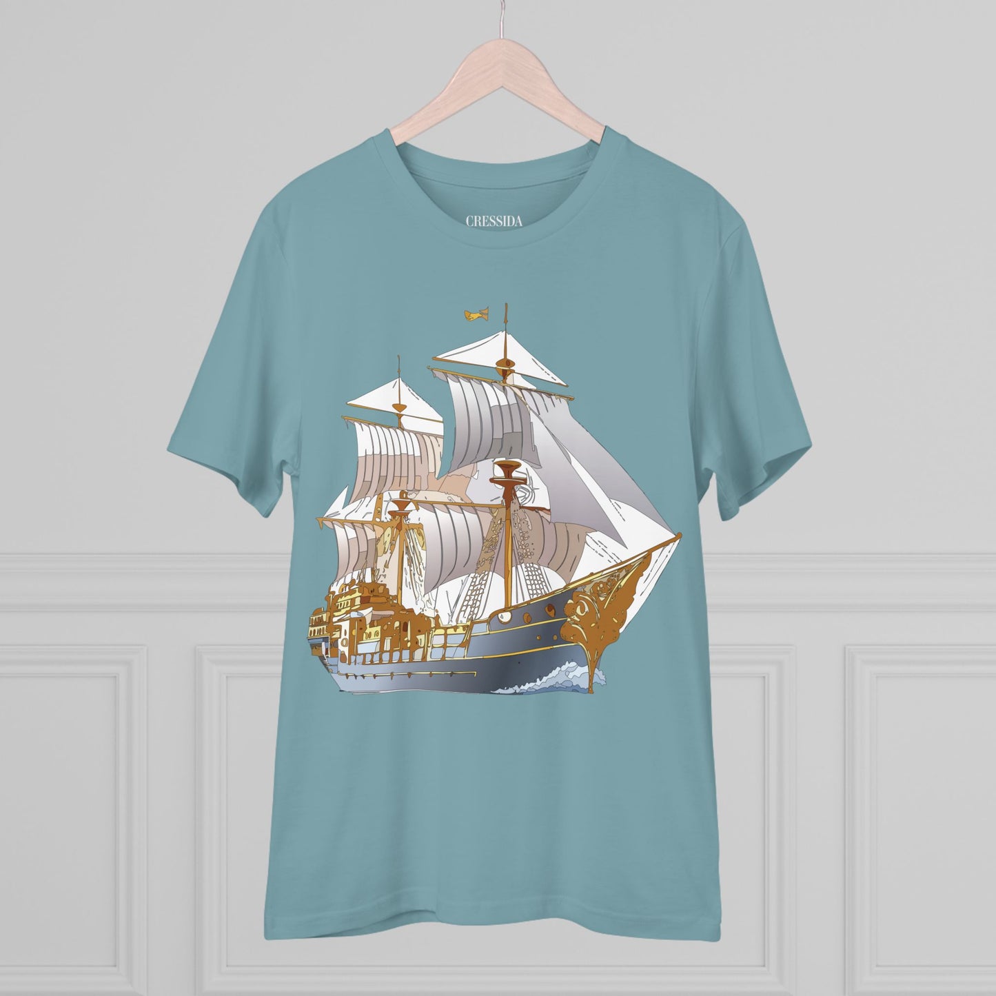 Organic T-shirt with Ship