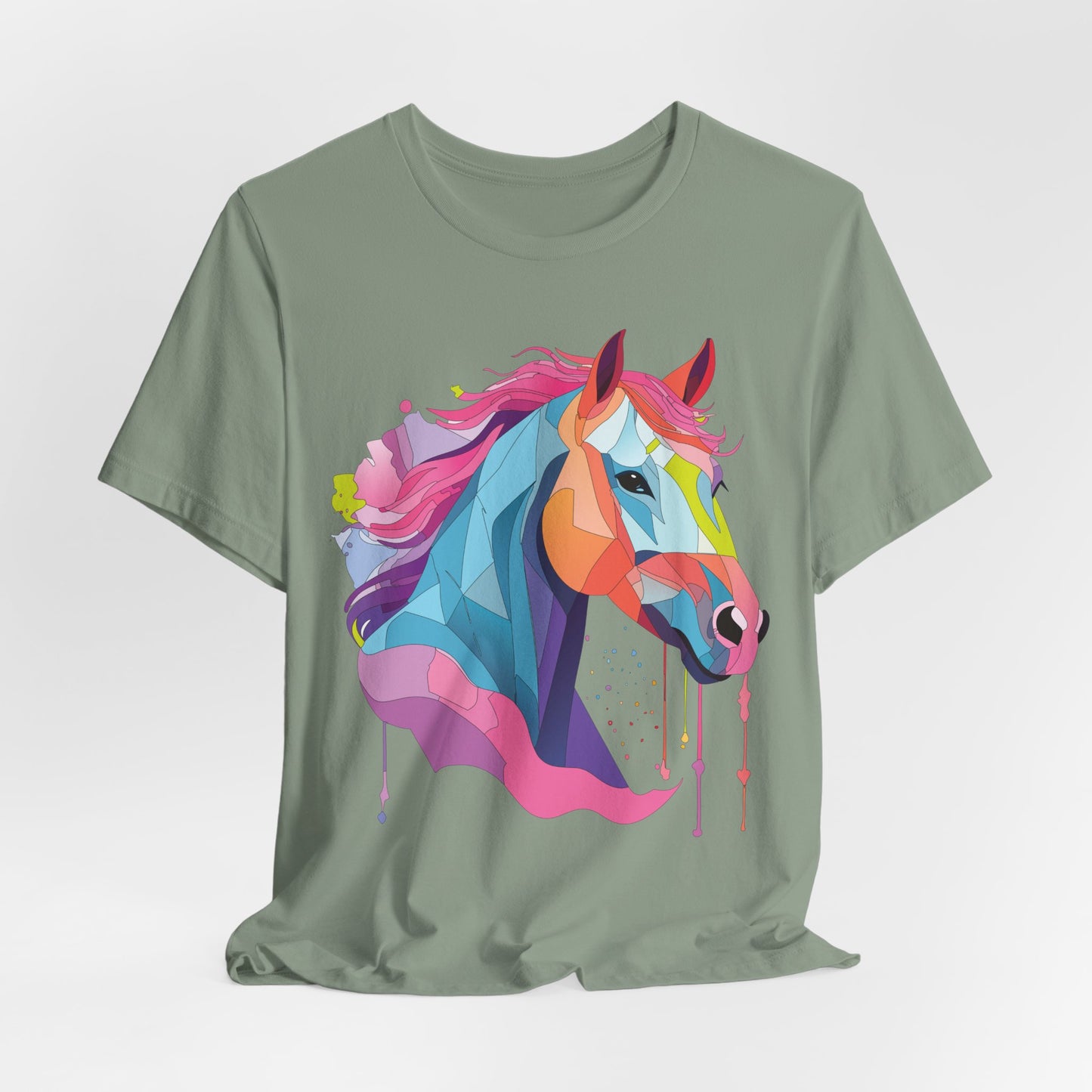 Unisex Animal Shirt, Tee Shirt with Animals, Art Design Tee Shirt, Wild Animals Shirt