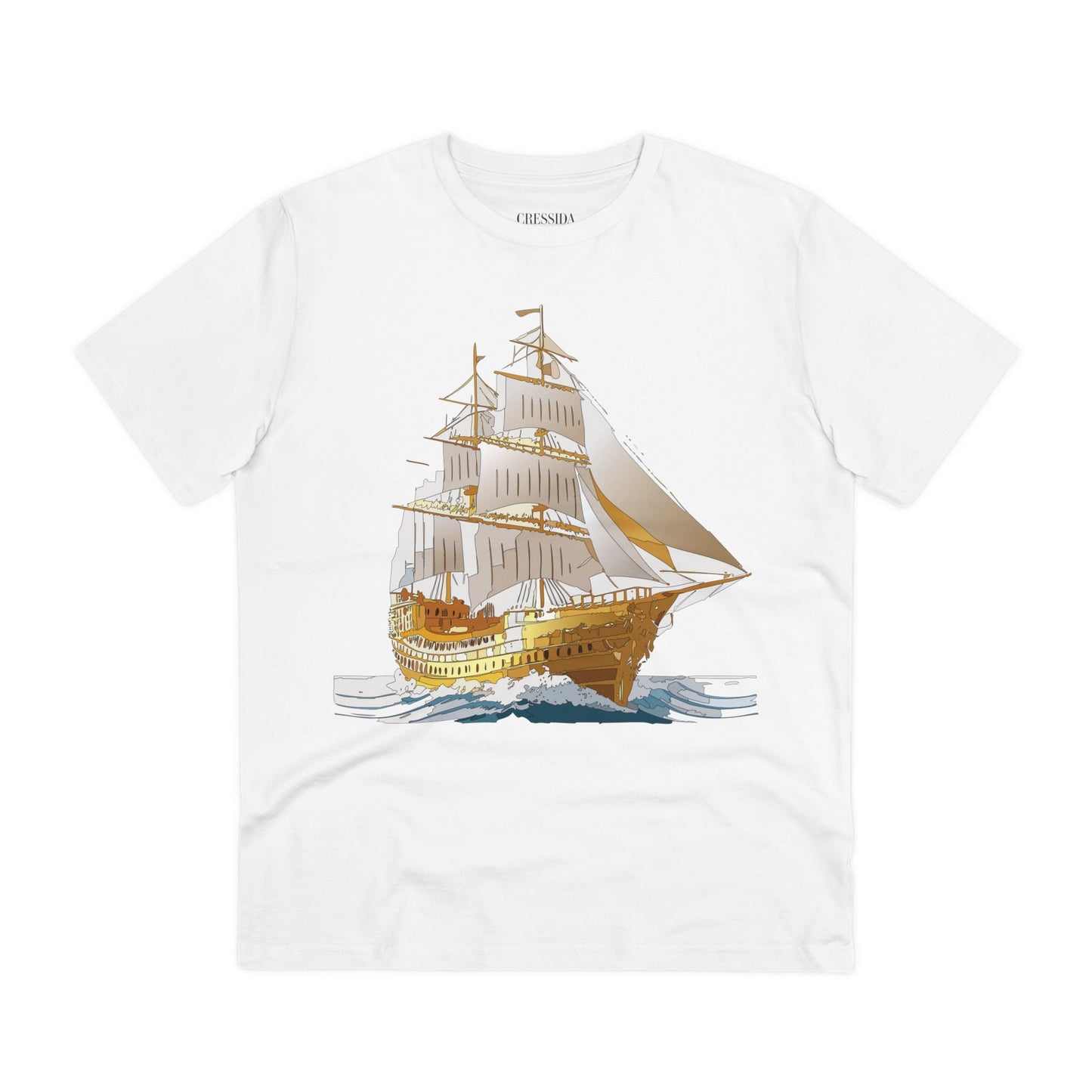 Organic T-shirt with Ship