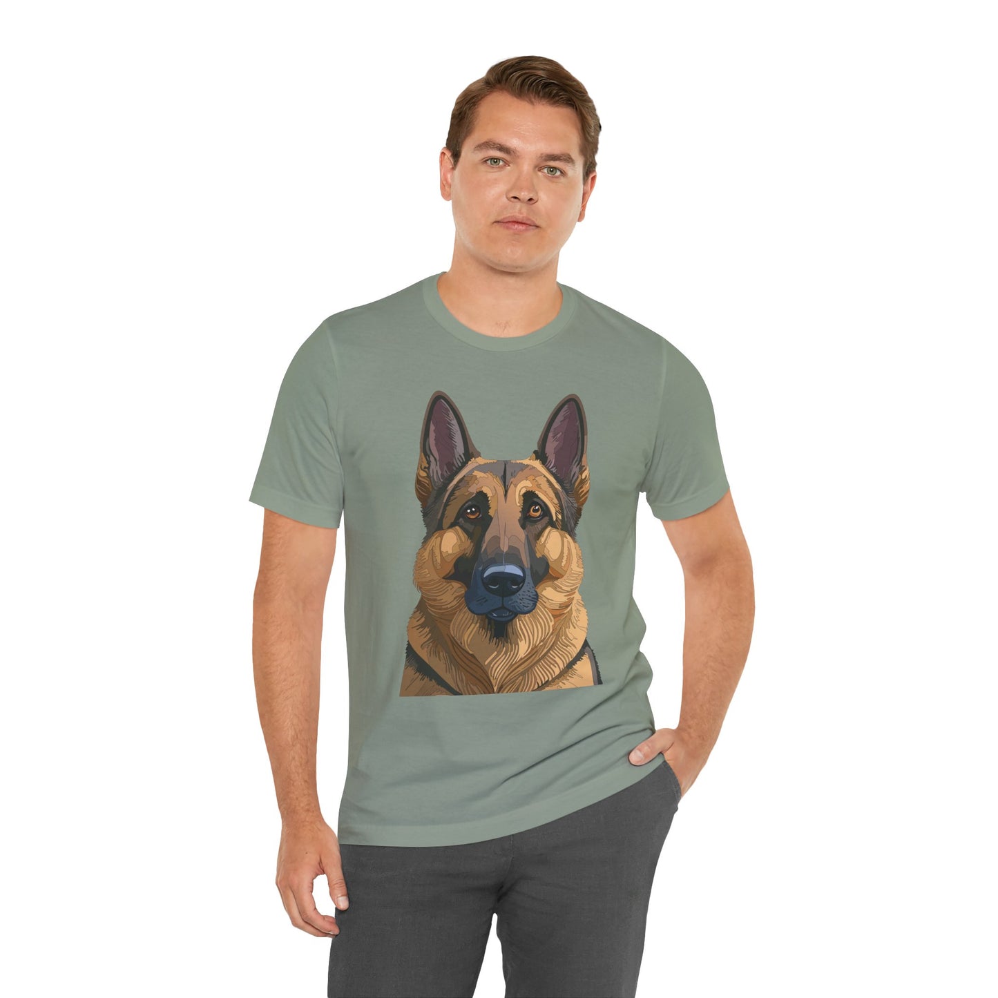 Unisex Animal Shirt, Tee Shirt with Animals, Art Design Tee Shirt, Wild Animals Shirt