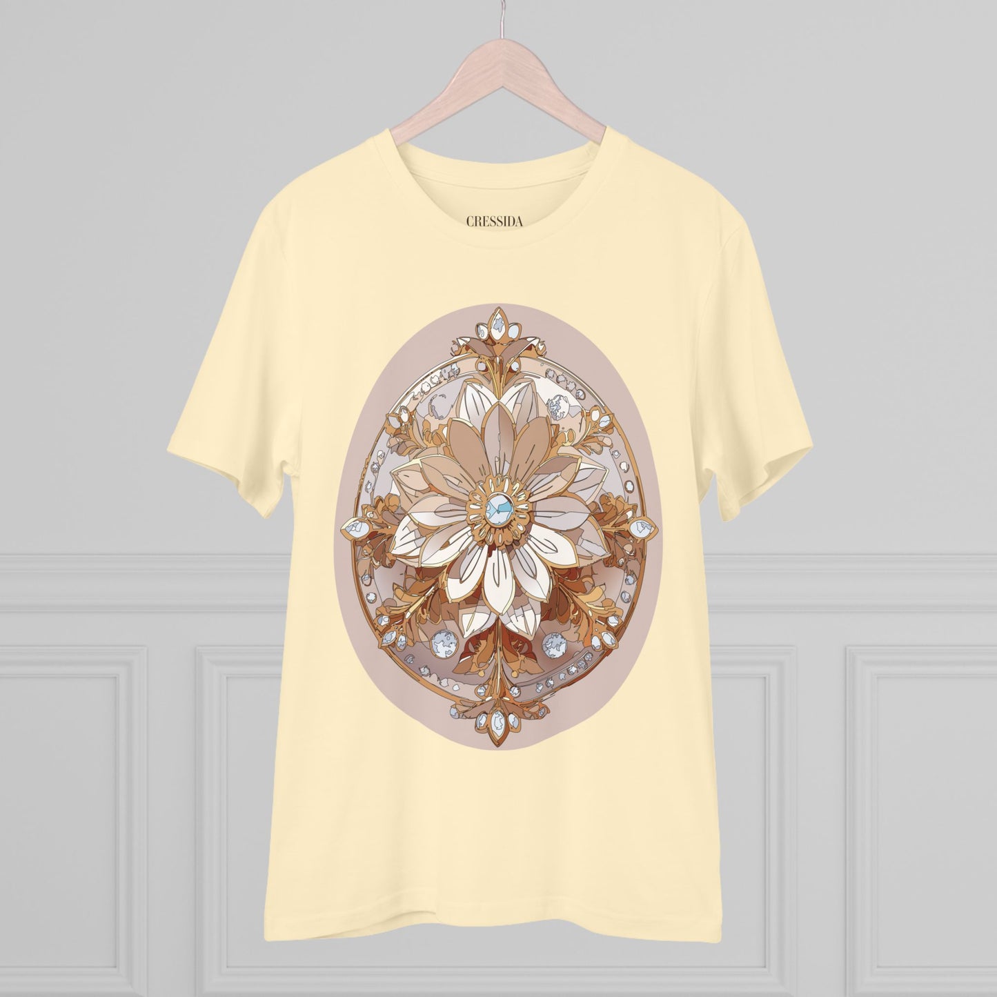 Organic T-shirt with Flower