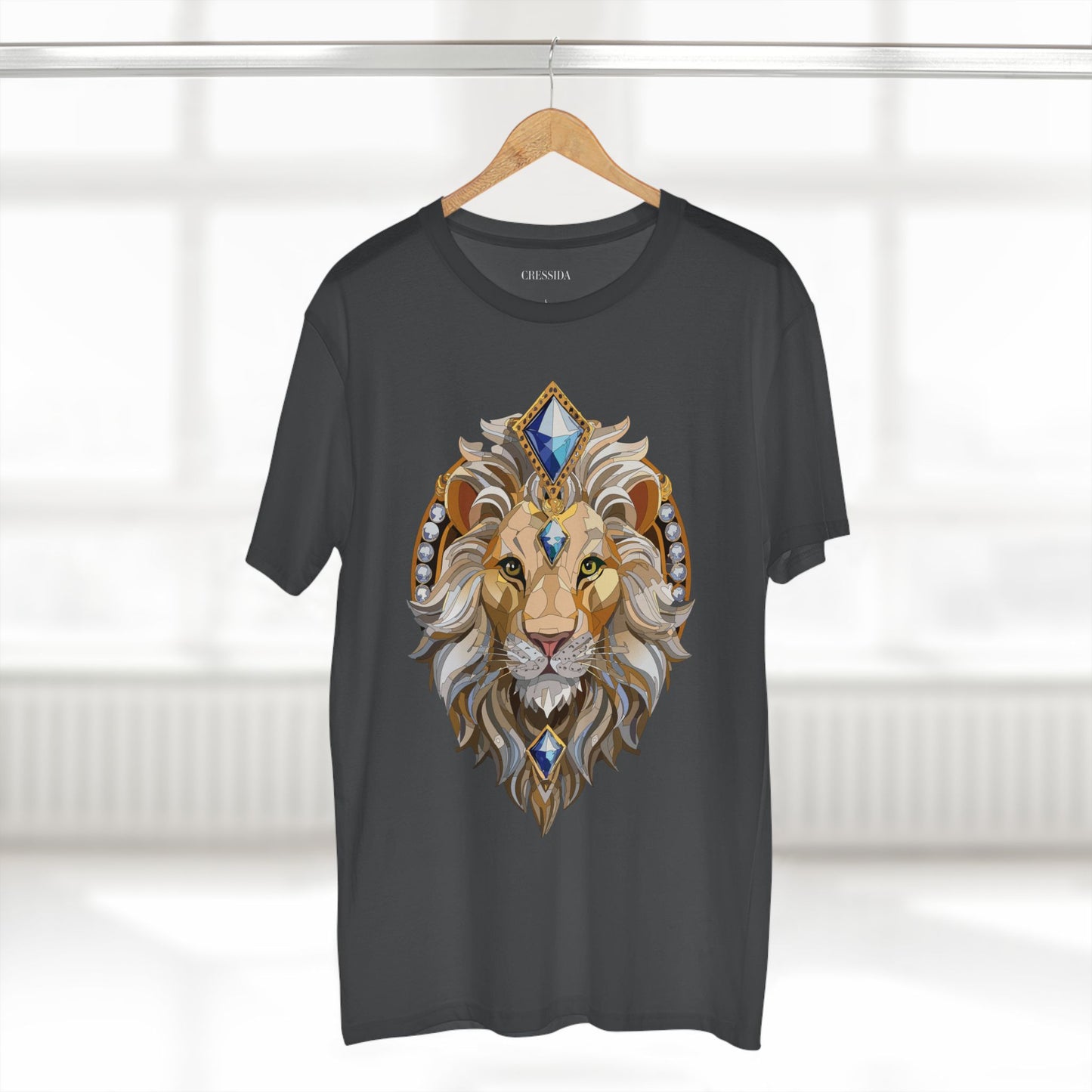 Unisex Animal Medallion Graphic Tee 100 Percent Cotton Premium Shirt