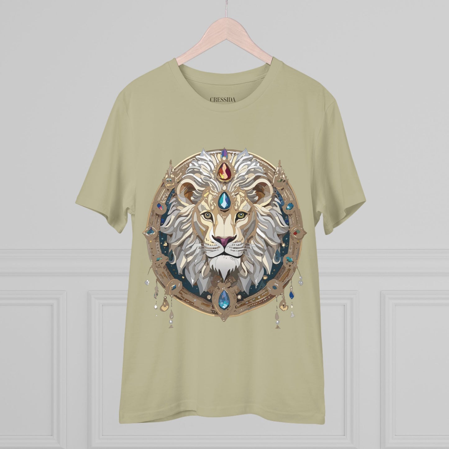 Organic T-shirt with Animals - Lion