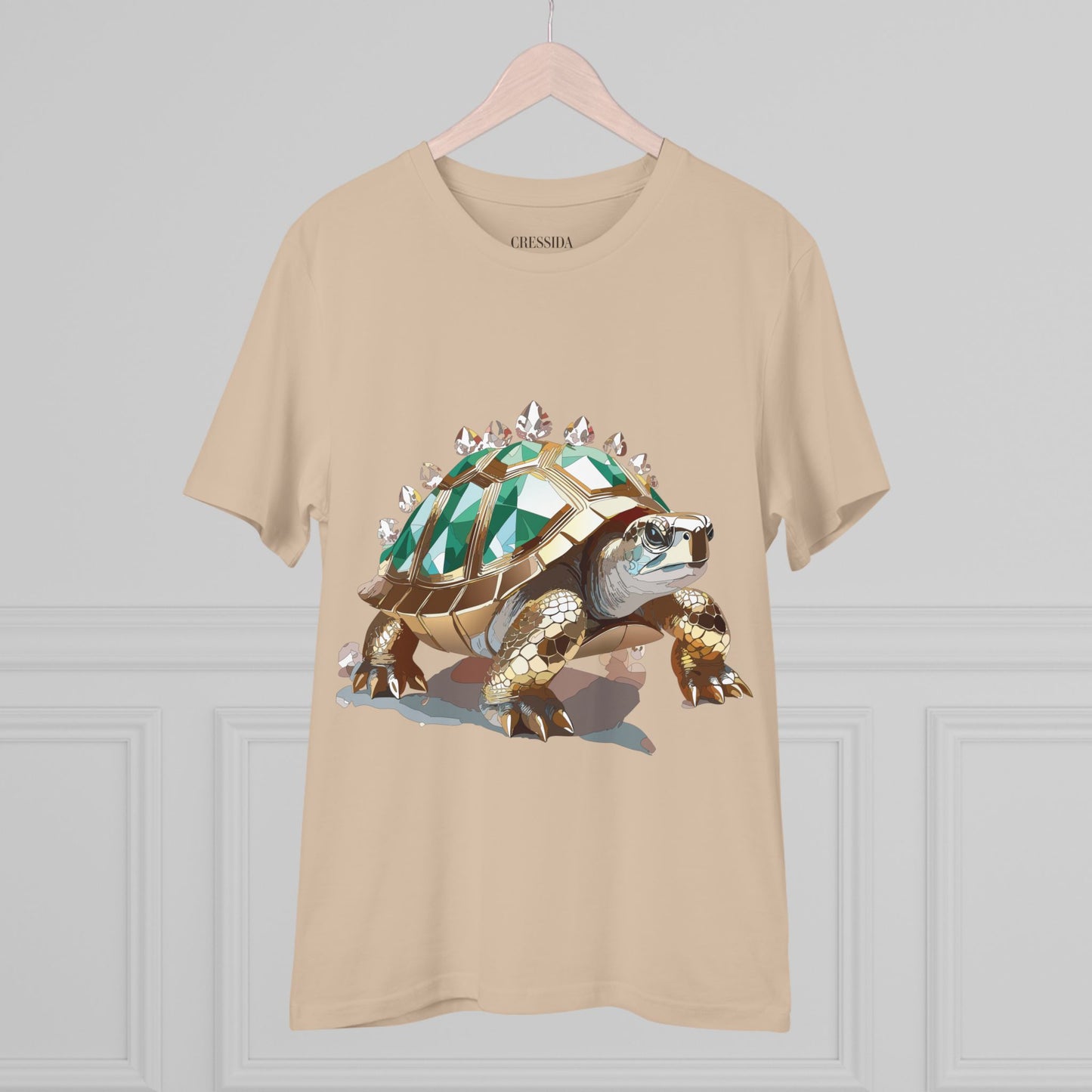 Organic T-shirt with Animals - Turtle