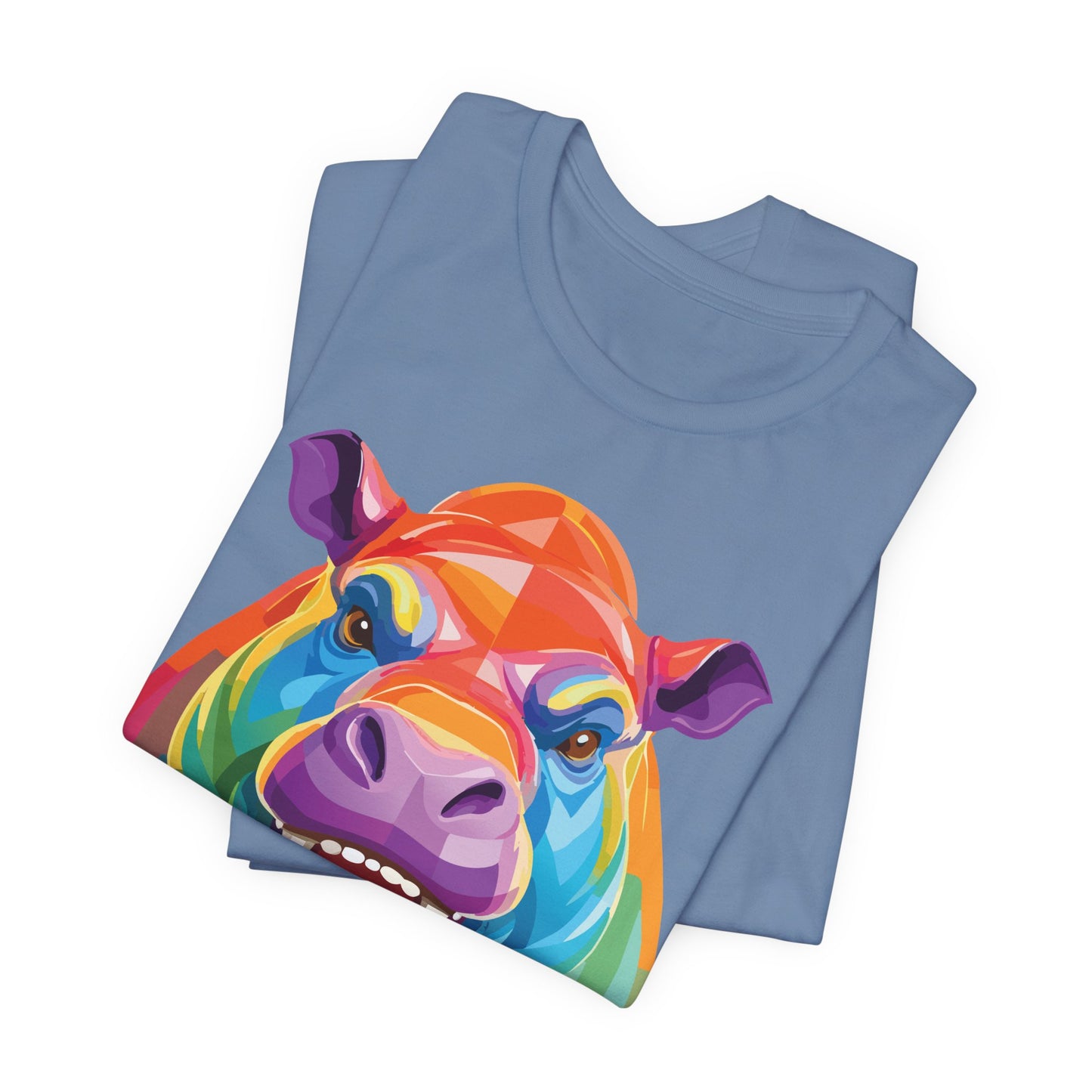 Unisex Animal Shirt, Tee Shirt with Animals, Art Design Tee Shirt, Wild Animals Shirt
