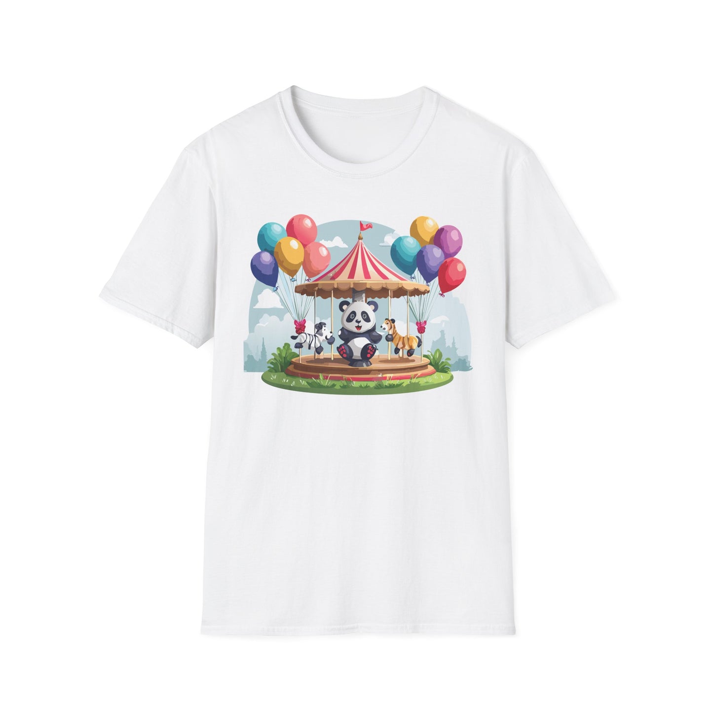 Panda Shirt, T Shirt with Panda, Animal Shirt, Tee Shirt with Animals