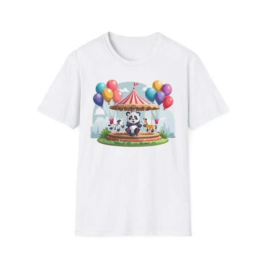 Panda Shirt, T Shirt with Panda, Animal Shirt, Tee Shirt with Animals