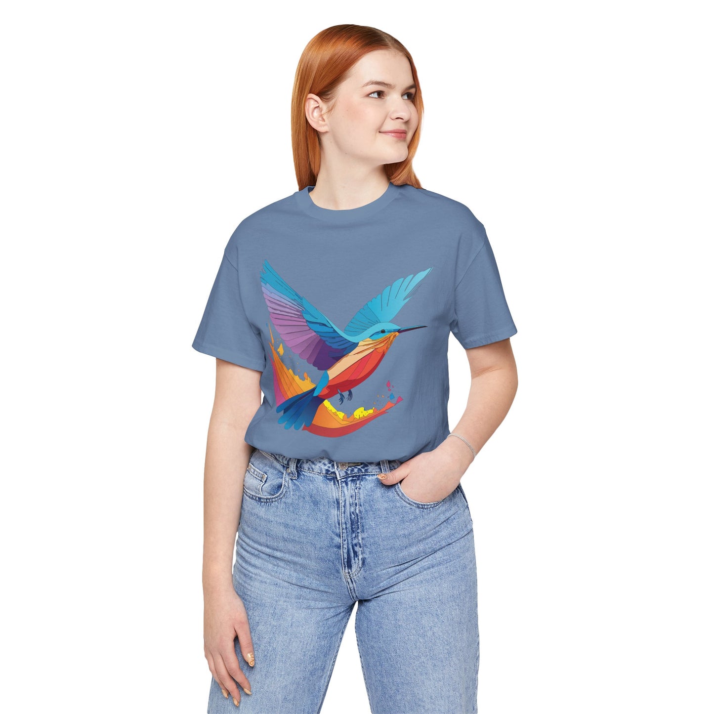 Unisex Animal Shirt, Tee Shirt with Animals, Art Design Tee Shirt, Wild Animals Shirt