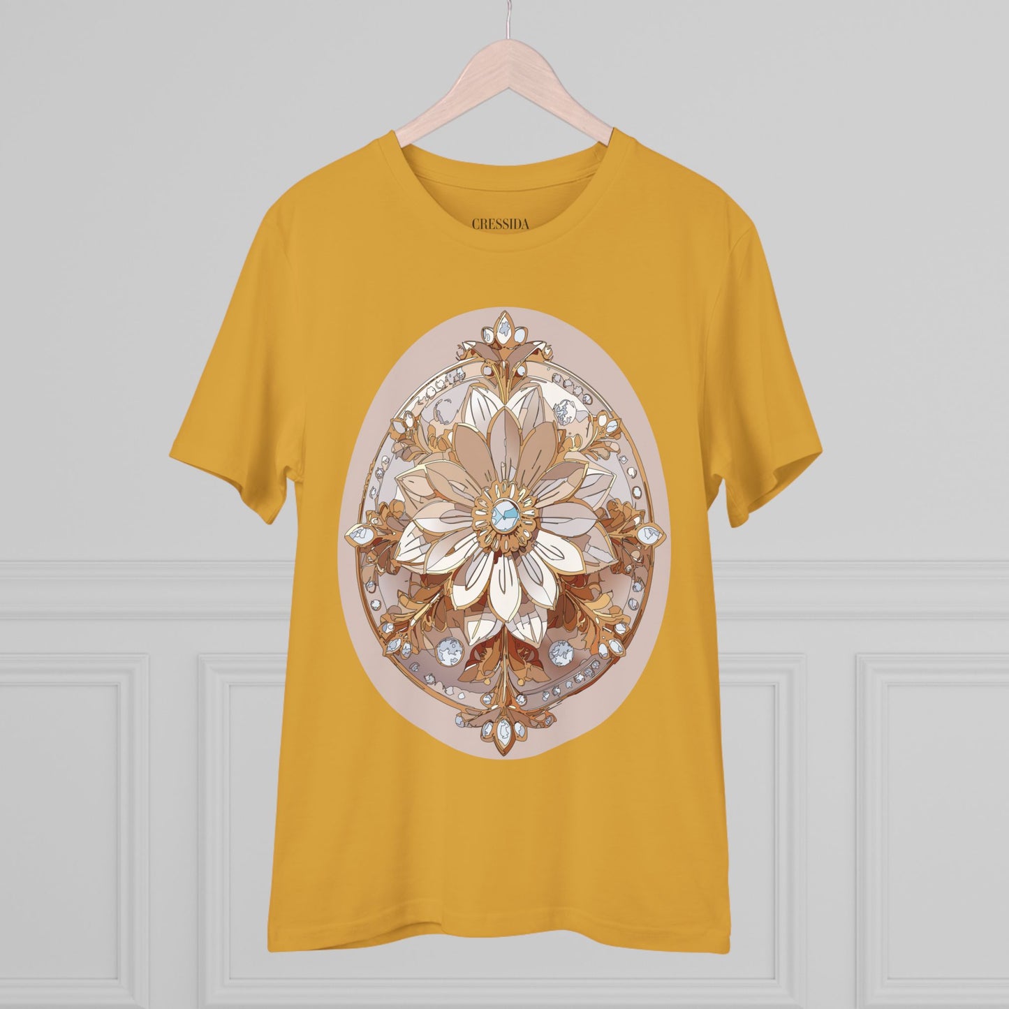 Organic T-shirt with Flower