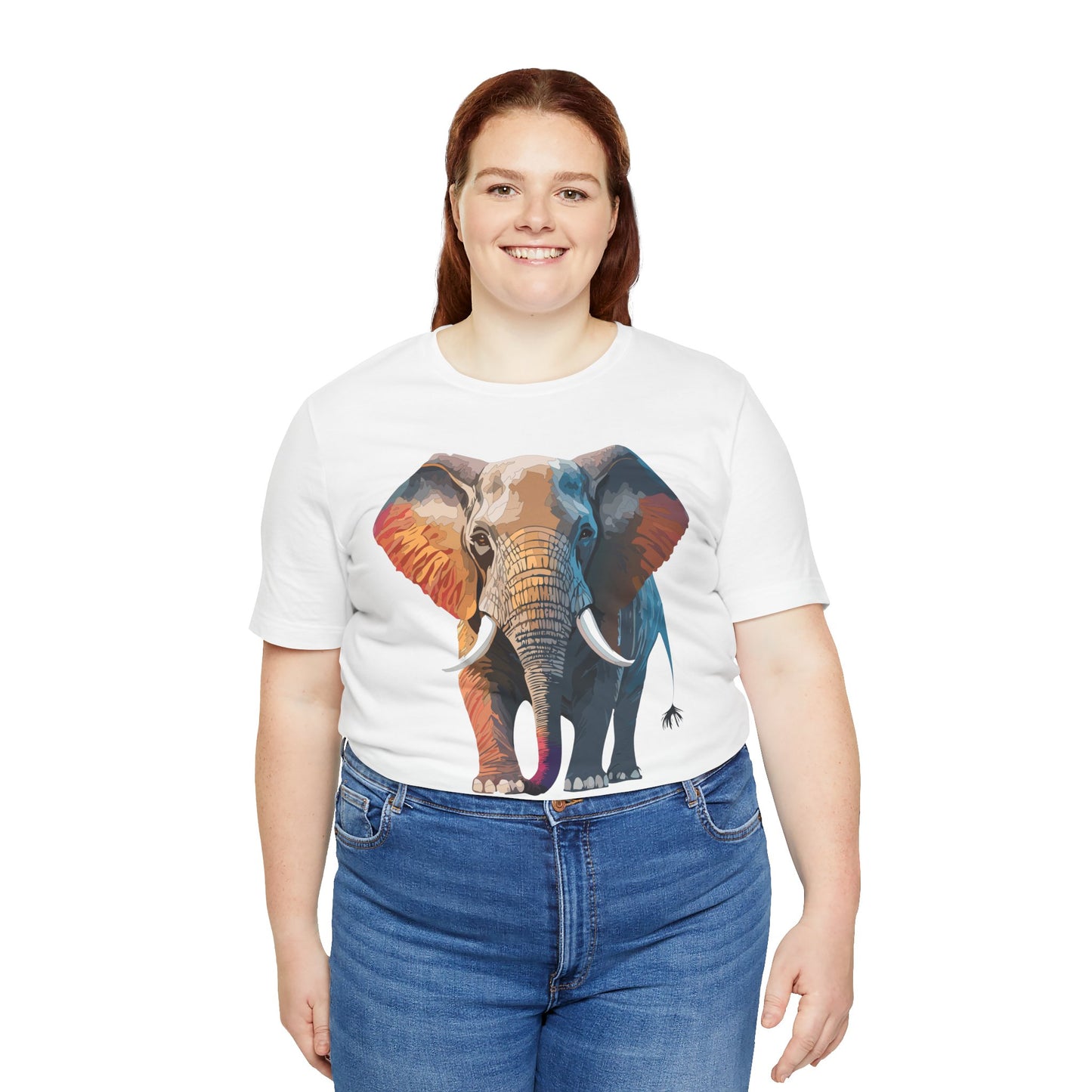 Unisex Animal Shirt, Tee Shirt with Animals, Art Design Tee Shirt, Wild Animals Shirt