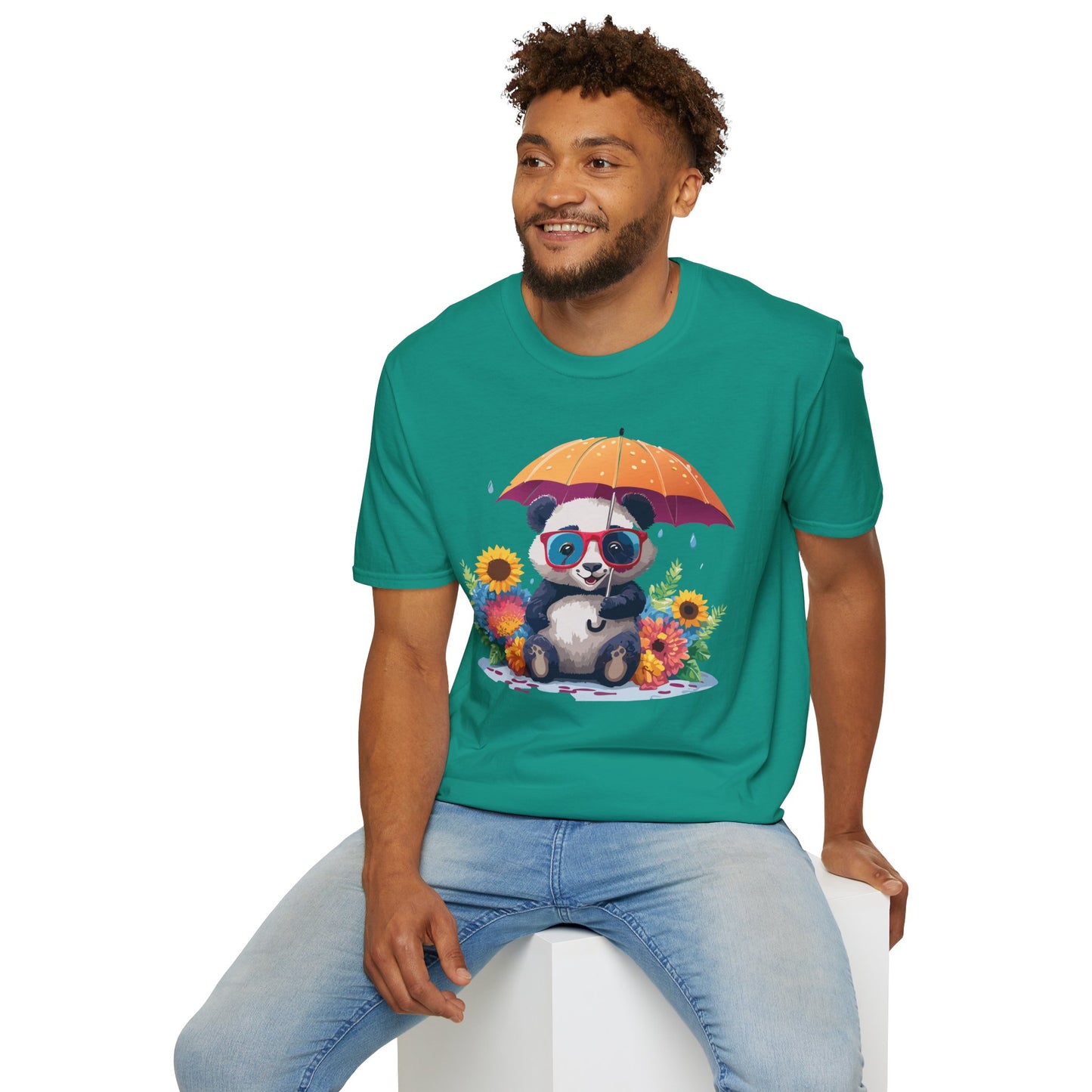 Panda Shirt, T Shirt with Panda, Animal Shirt, Tee Shirt with Animals