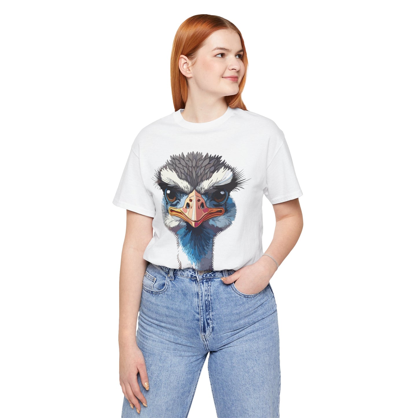 Unisex Animal Shirt, Tee Shirt with Animals, Art Design Tee Shirt, Wild Animals Shirt