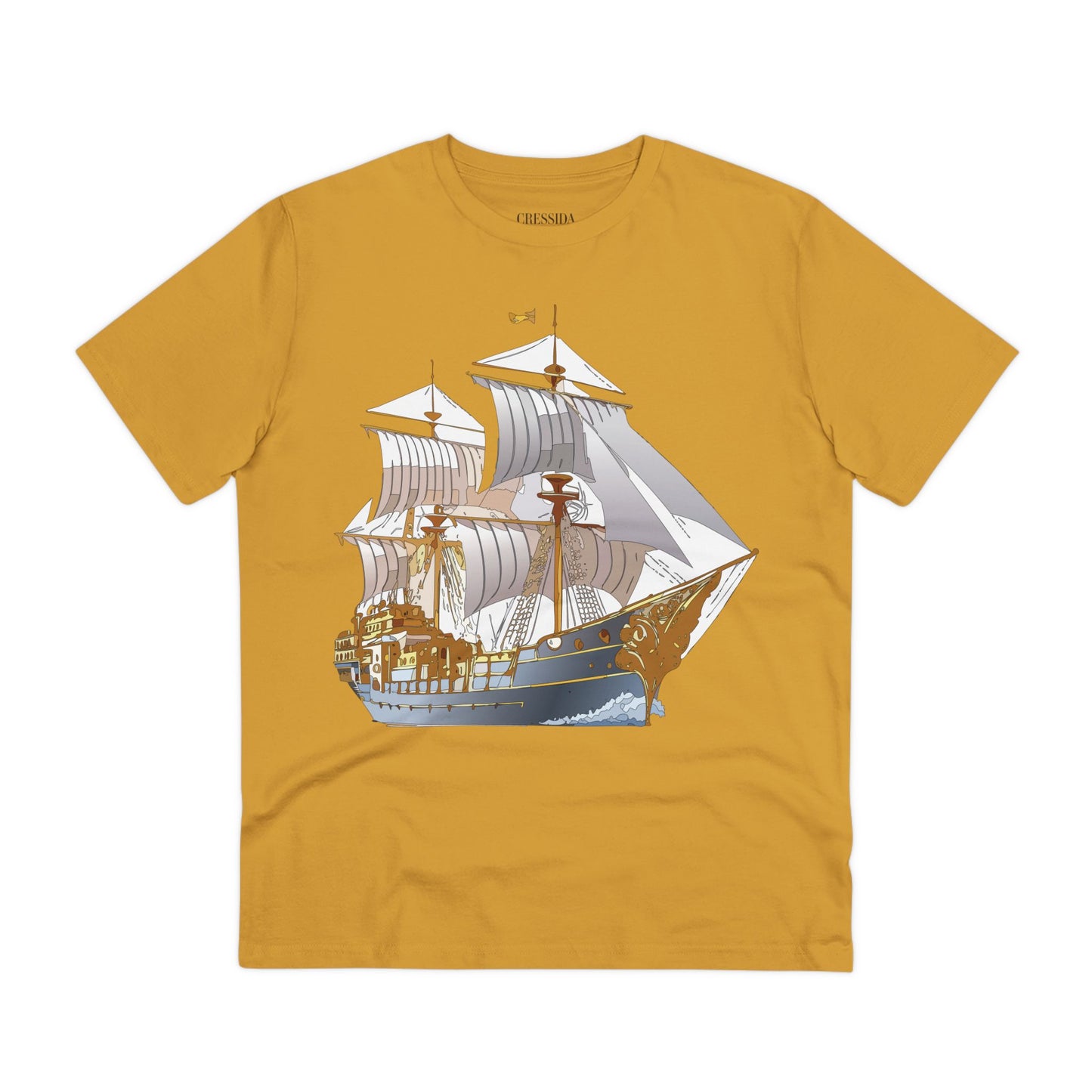 Organic T-shirt with Ship