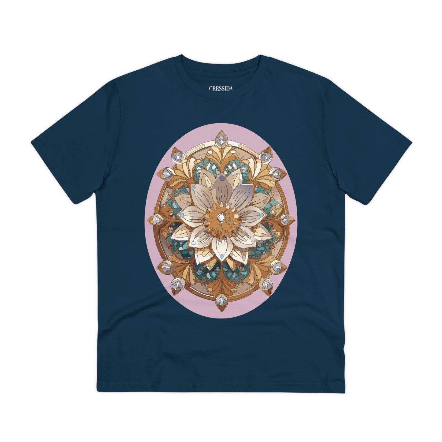 Organic T-shirt with Flower