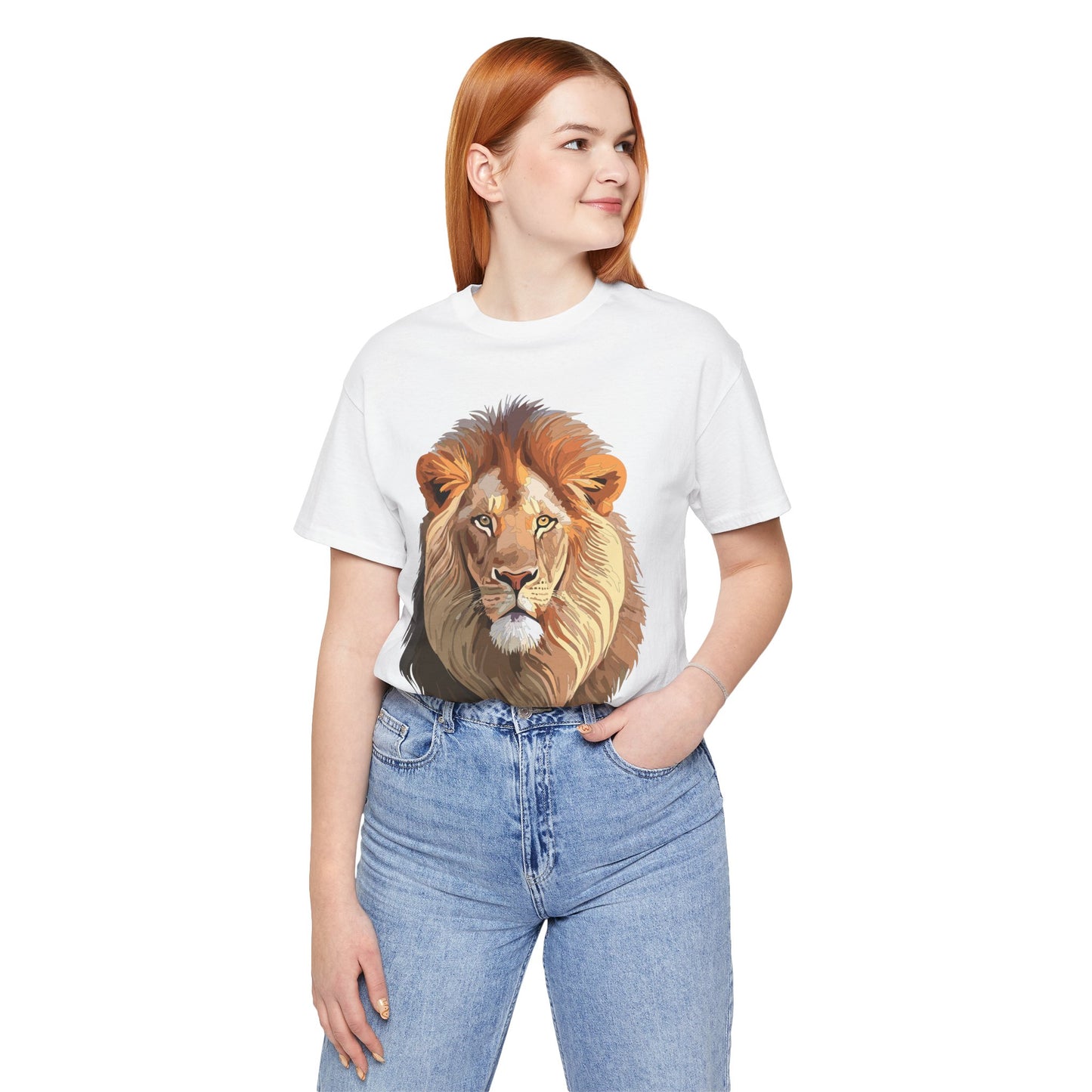 Unisex Animal Shirt, Tee Shirt with Animals, Art Design Tee Shirt, Wild Animals Shirt