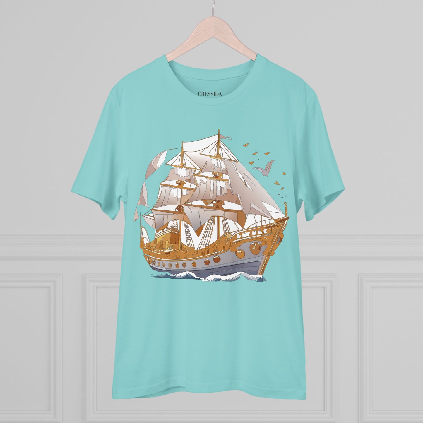 Organic T-shirt with Ship