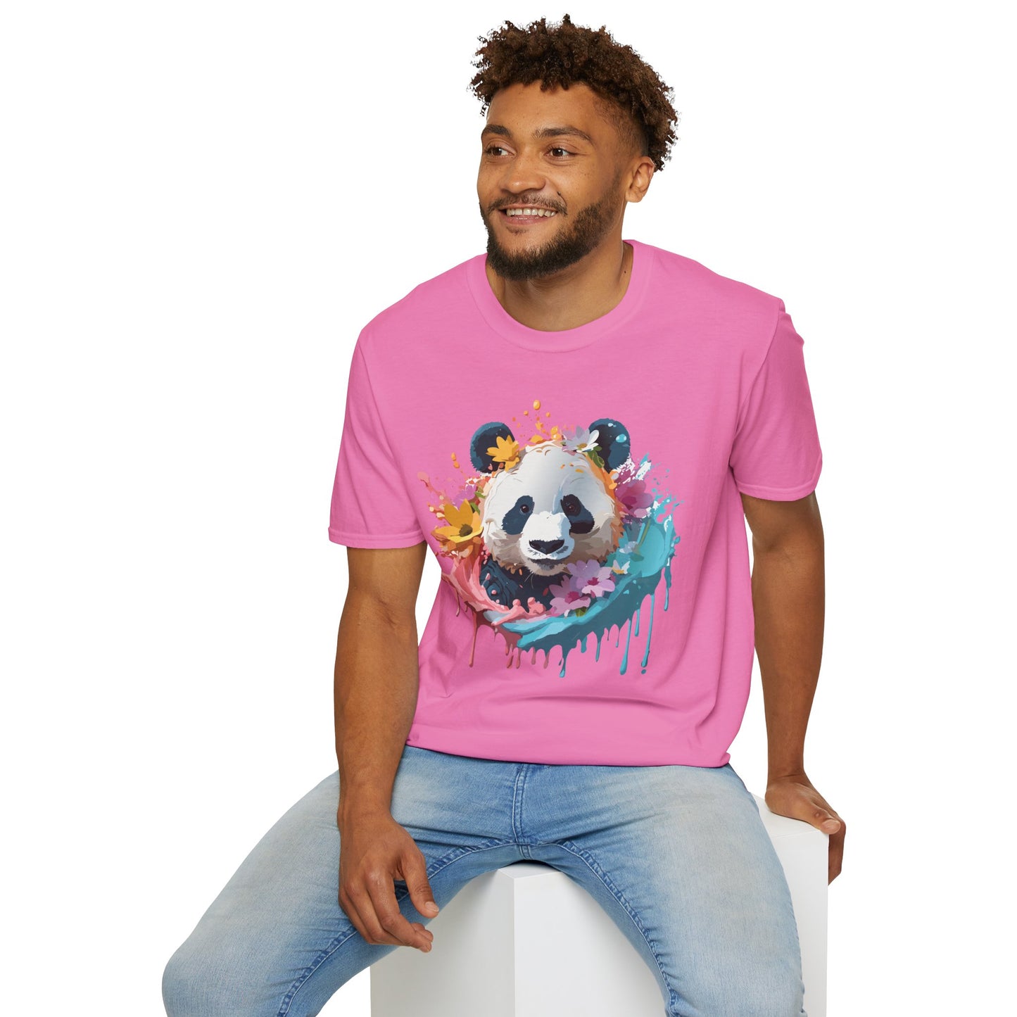 Panda Shirt, T Shirt with Panda, Animal Shirt, Tee Shirt with Animals
