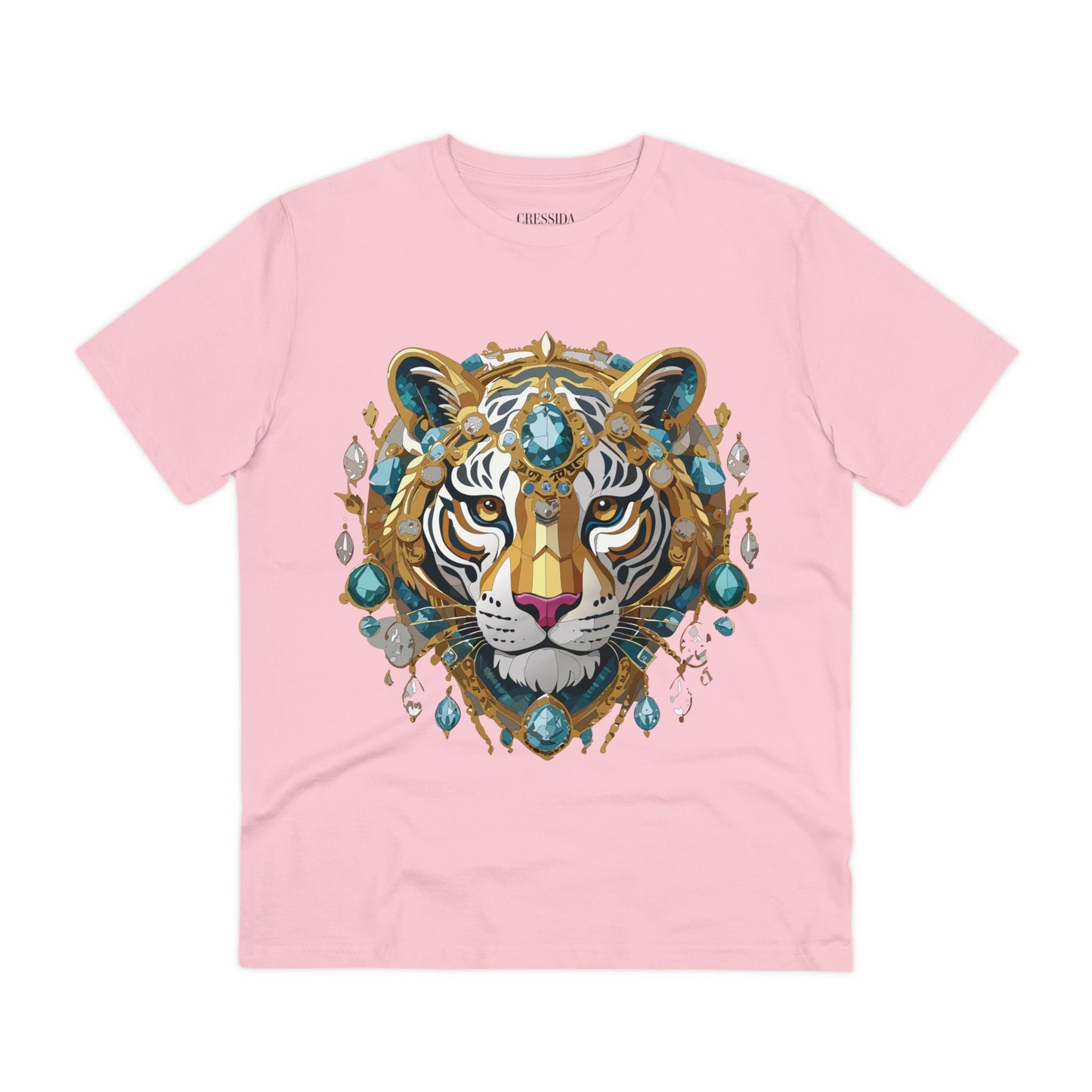 Organic T-shirt with Animals - Tiger