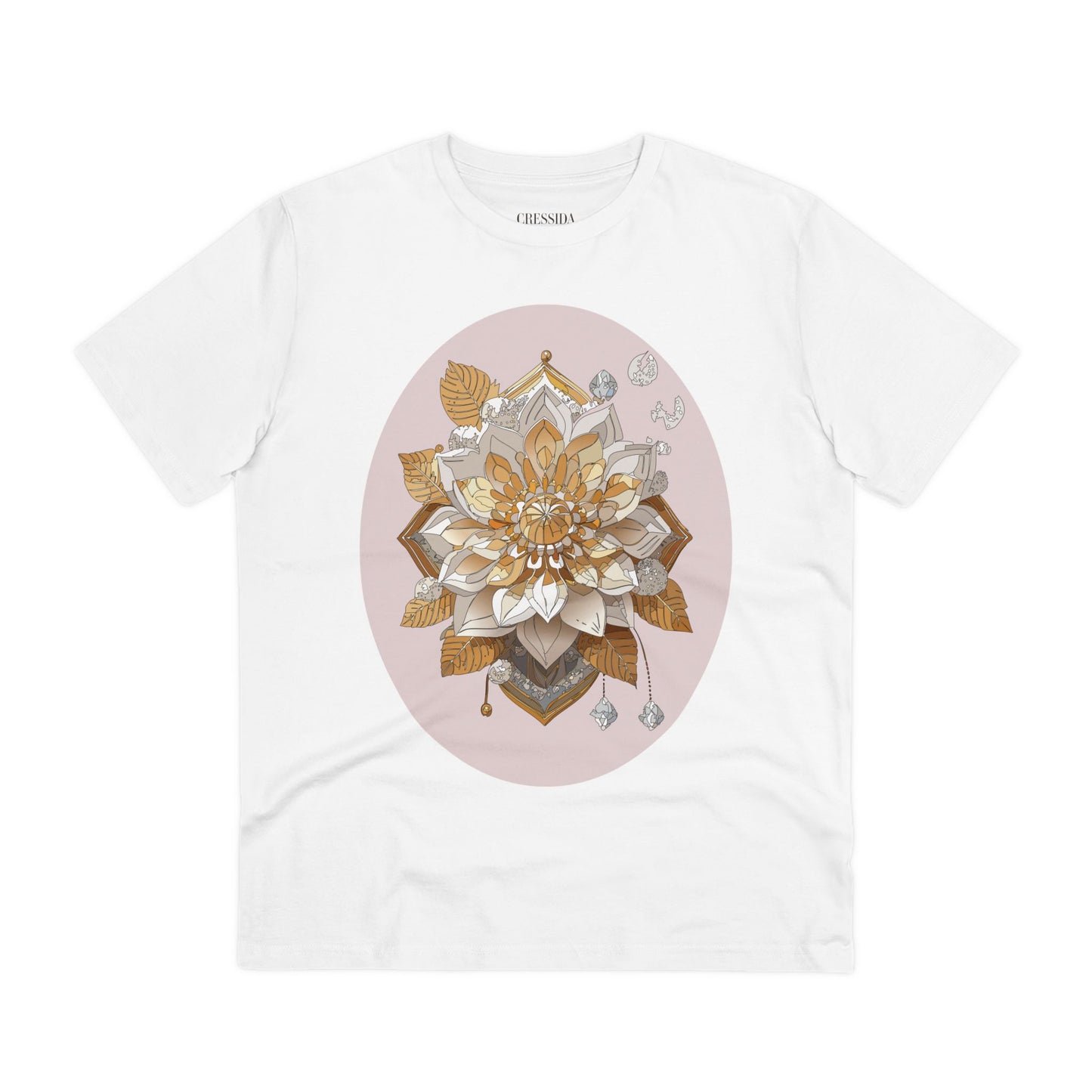 Organic T-shirt with Flower