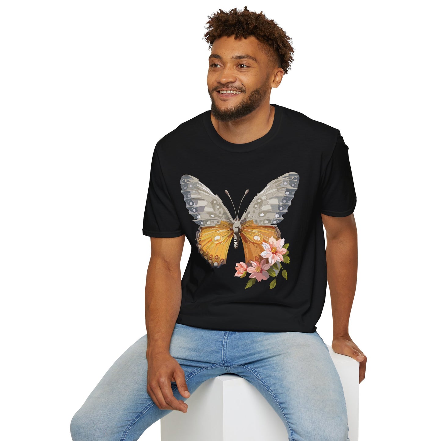 Butterfly Shirt, T Shirt with Butterfly, Monarch Shirt