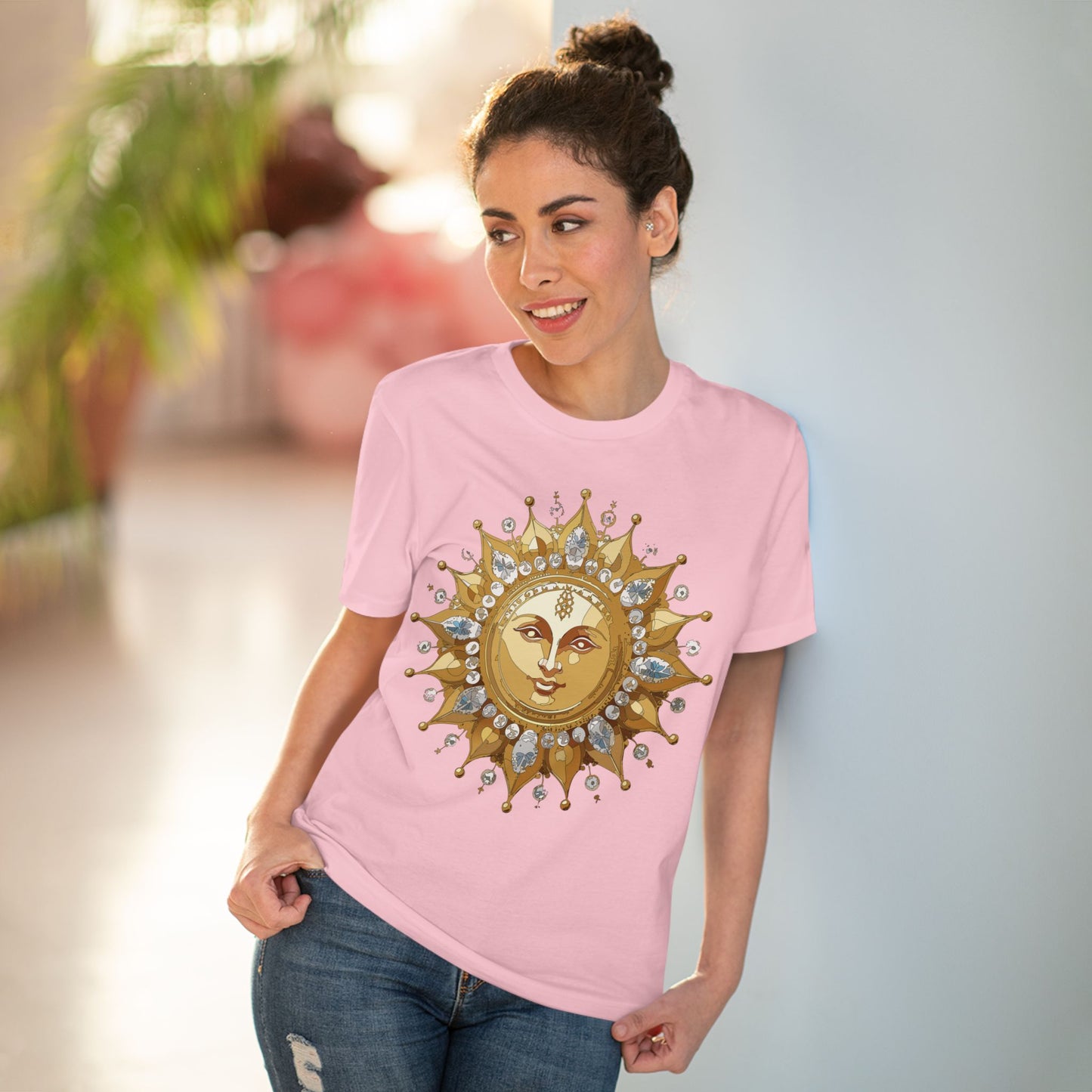 Organic T-shirt with Sun