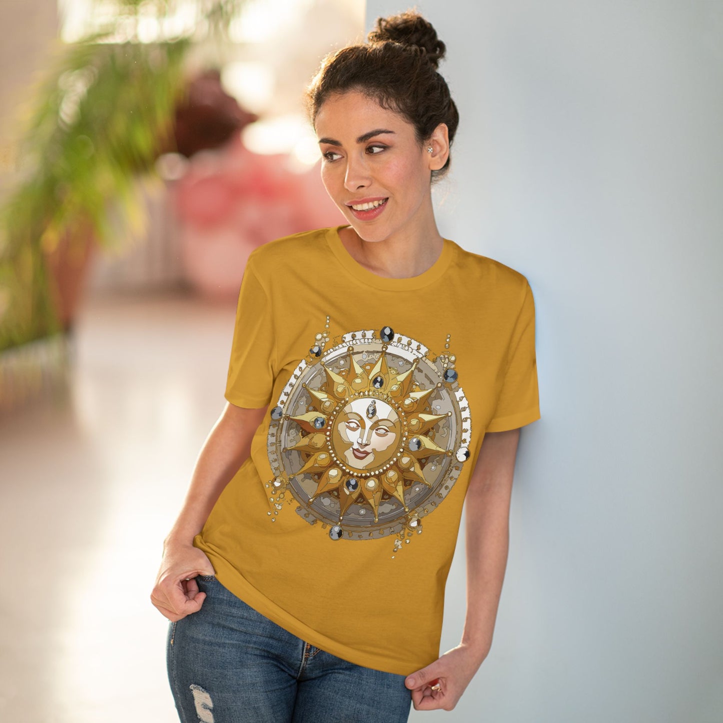 Organic T-shirt with Sun