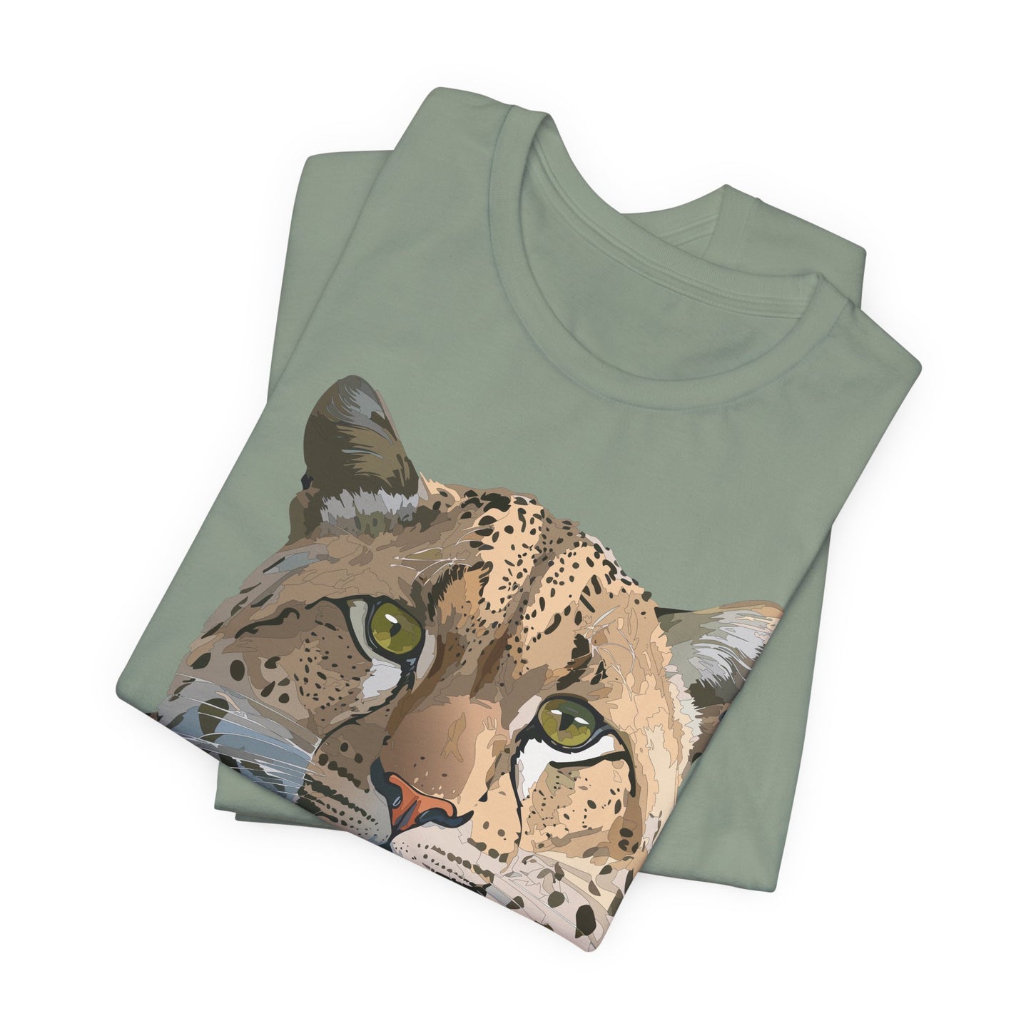 Unisex Animal Shirt, Tee Shirt with Animals, Art Design Tee Shirt, Wild Animals Shirt