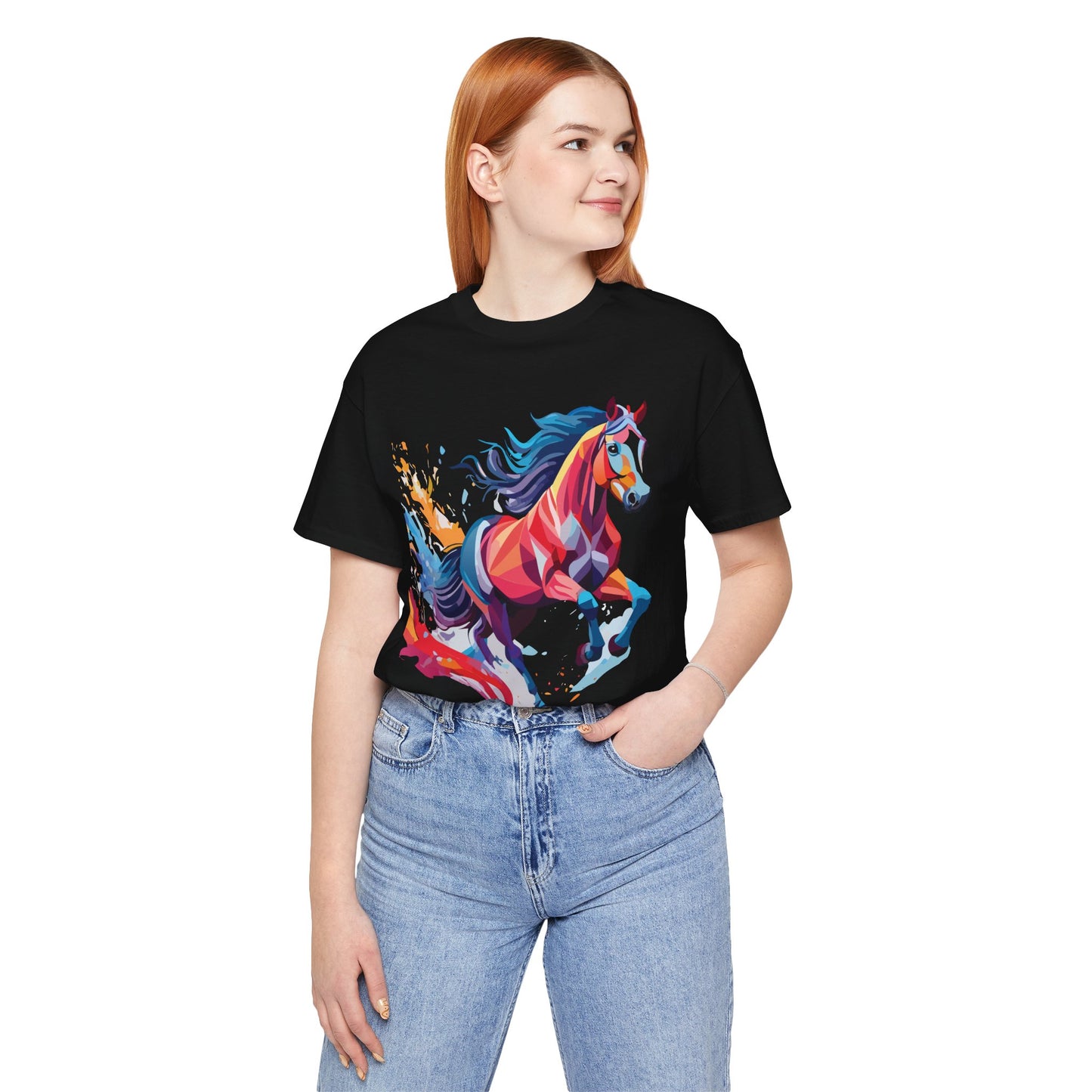 Unisex Animal Shirt, Tee Shirt with Animals, Art Design Tee Shirt, Wild Animals Shirt