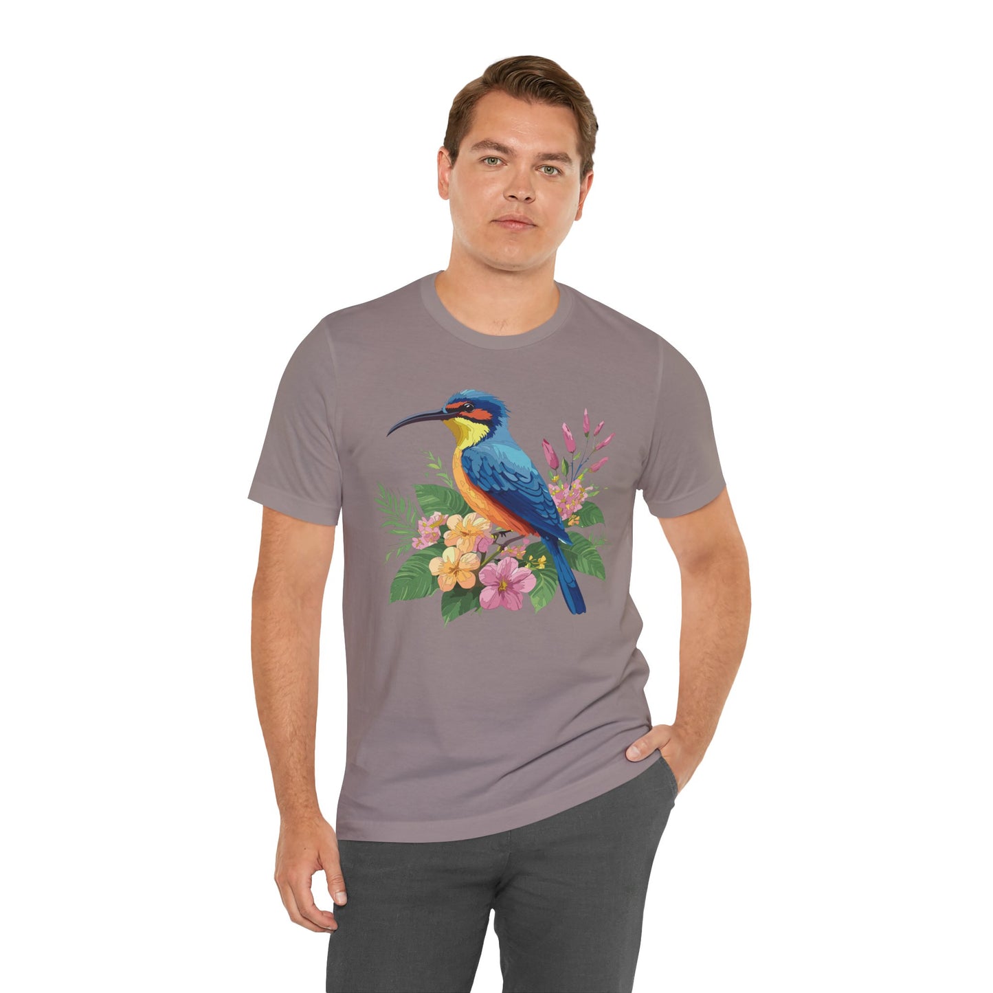 Unisex Animal Shirt, Tee Shirt with Animals, Art Design Tee Shirt, Wild Animals Shirt