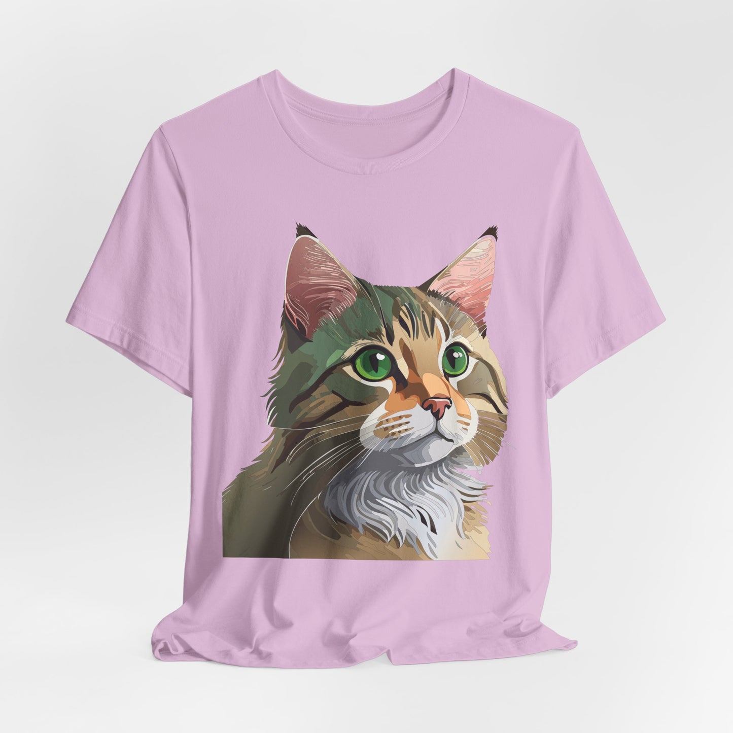 Unisex Animal Shirt, Tee Shirt with Animals, Art Design Tee Shirt, Wild Animals Shirt