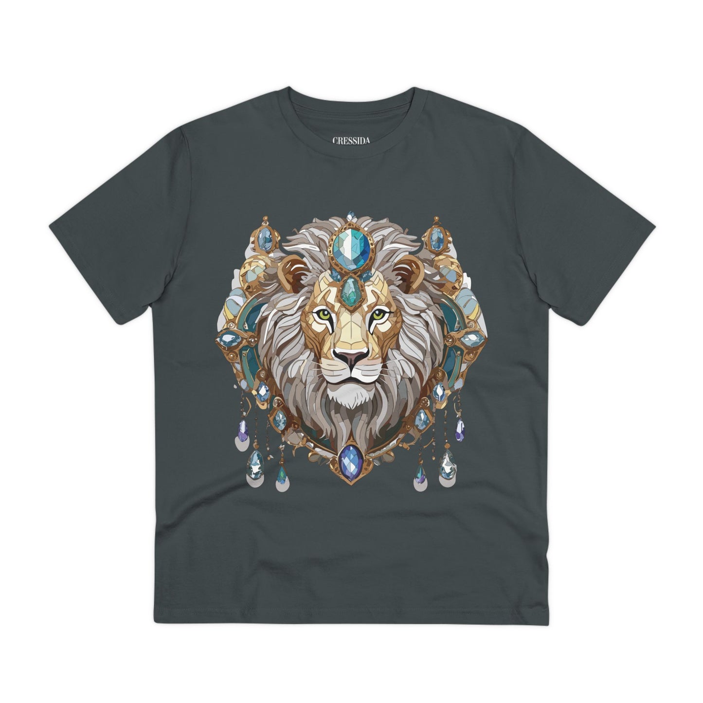 Organic T-shirt with Animals - Lion