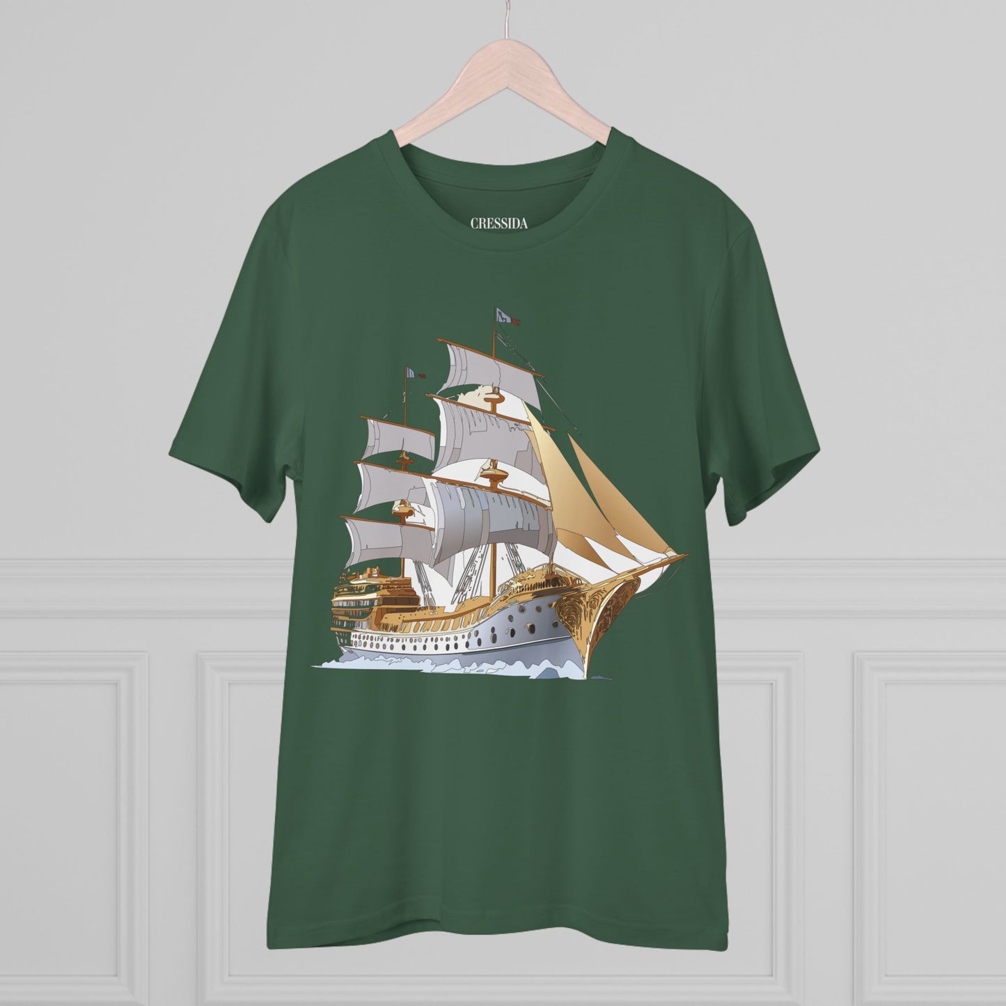 Organic T-shirt with Ship