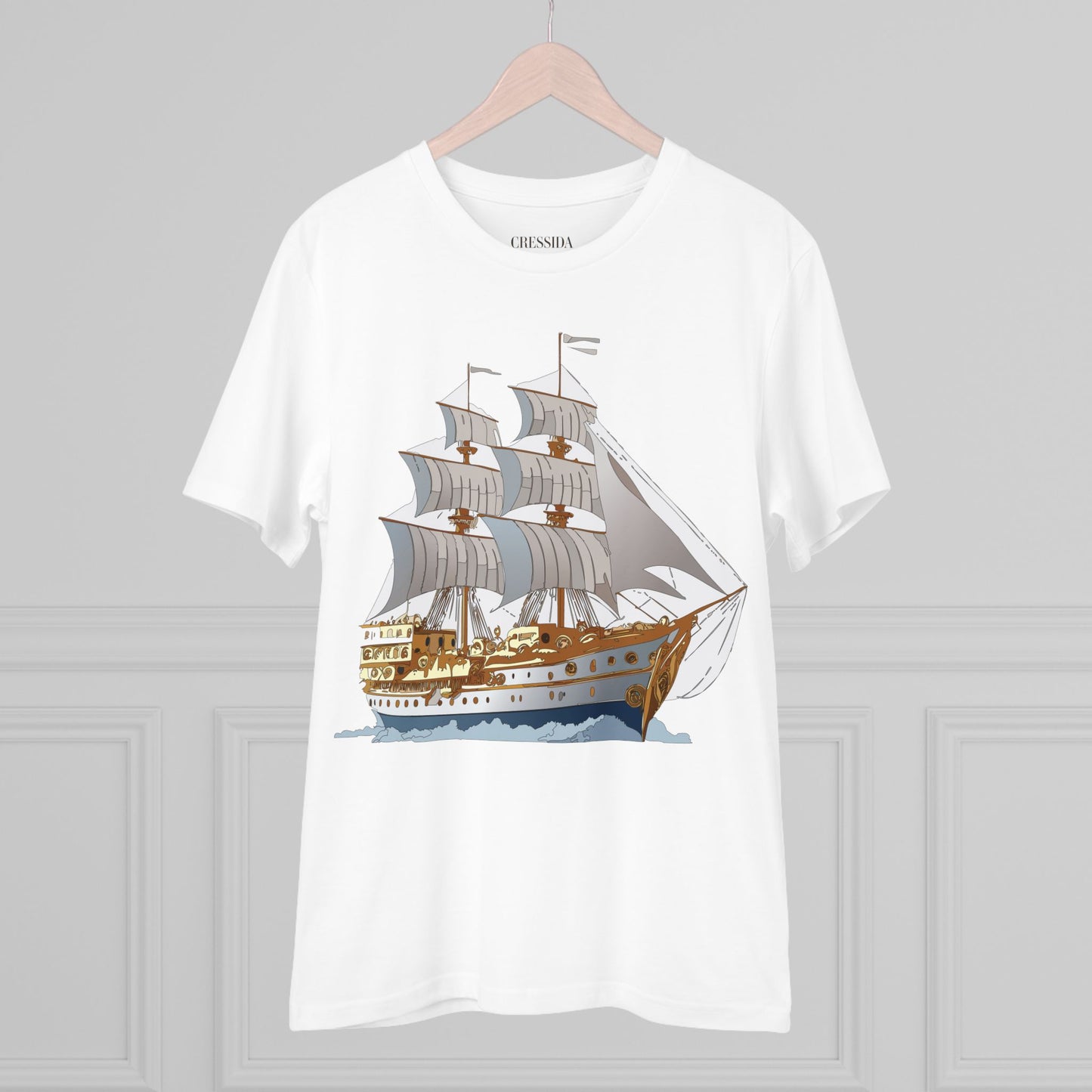 Organic T-shirt with Ship