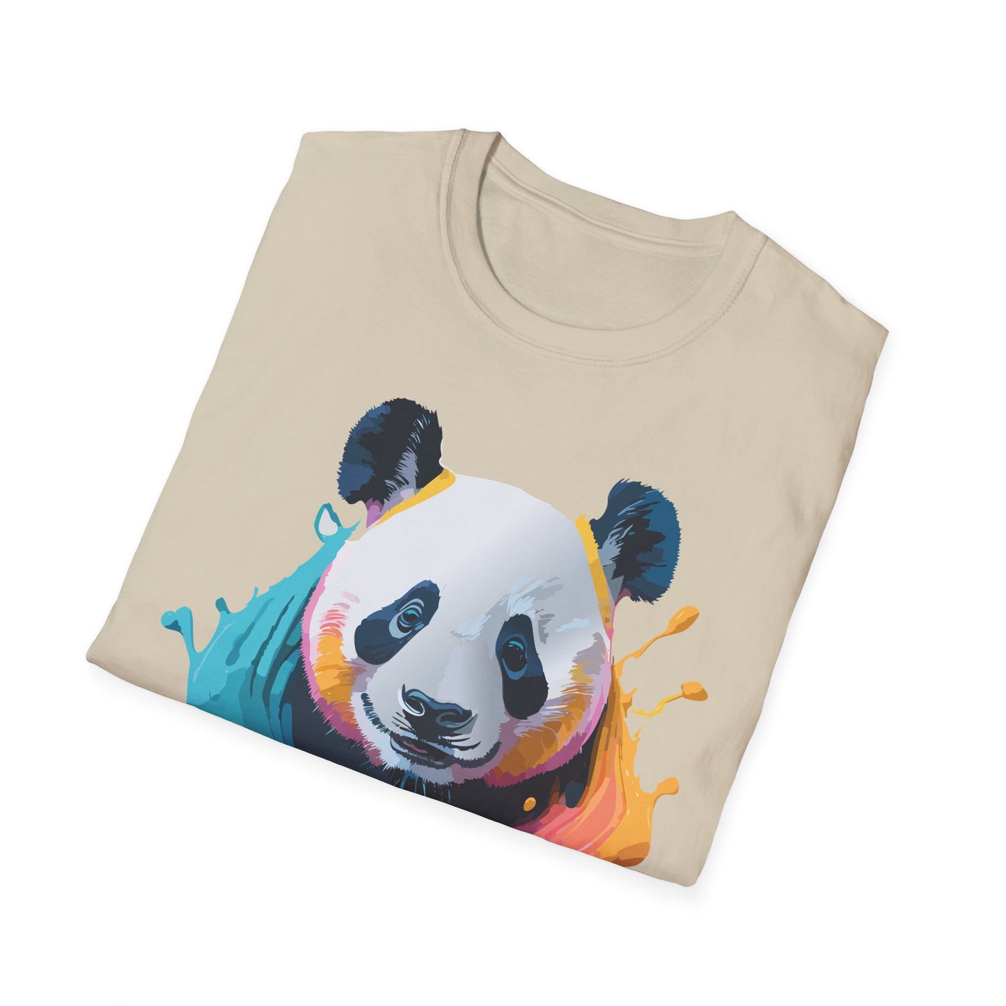 Panda Shirt, T Shirt with Panda, Animal Shirt, Tee Shirt with Animals