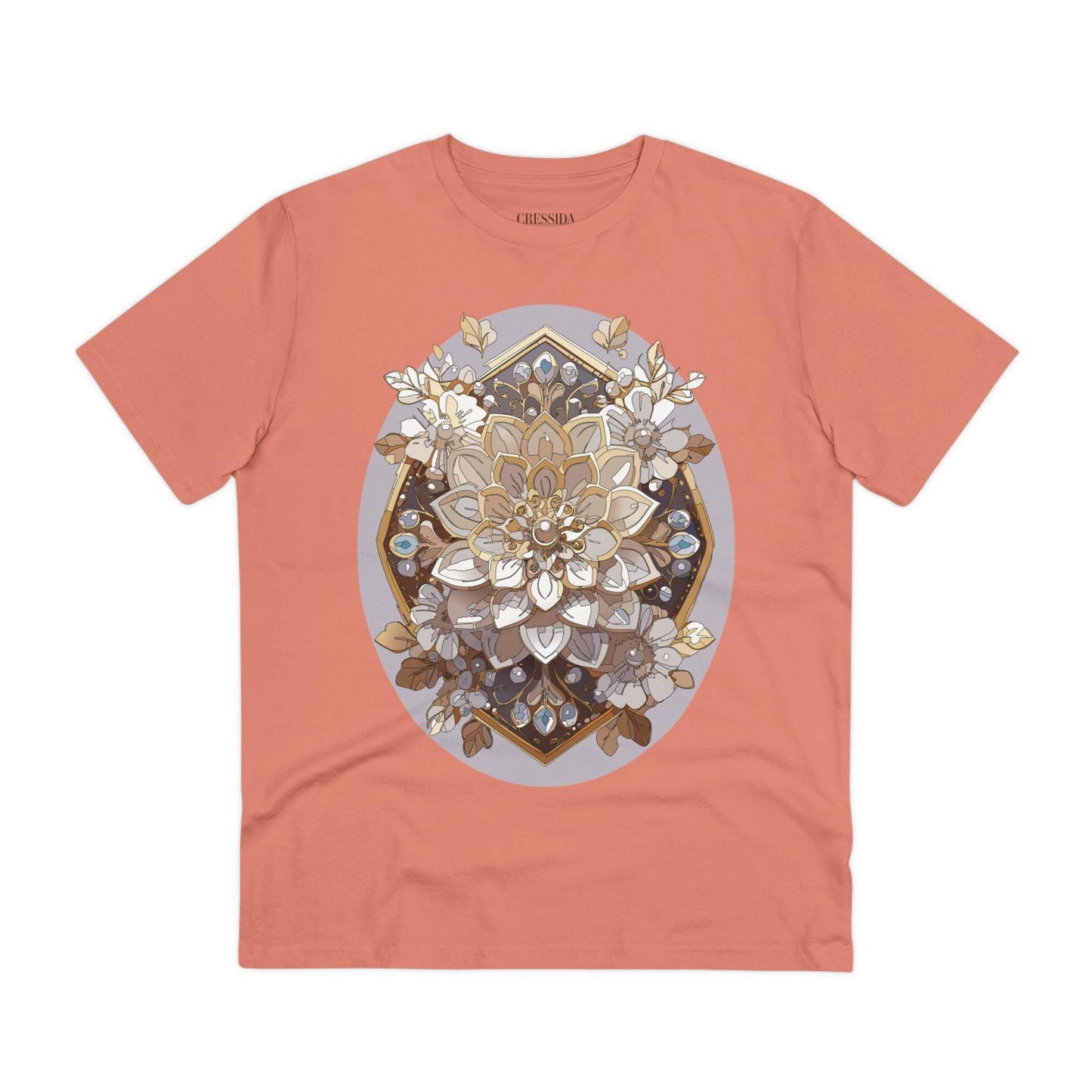 Organic T-shirt with Flower