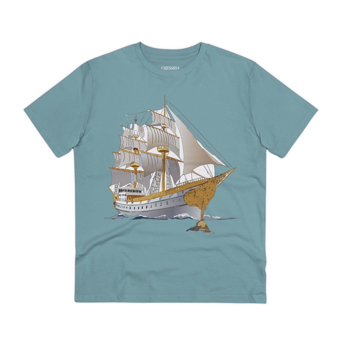 Organic T-shirt with Ship