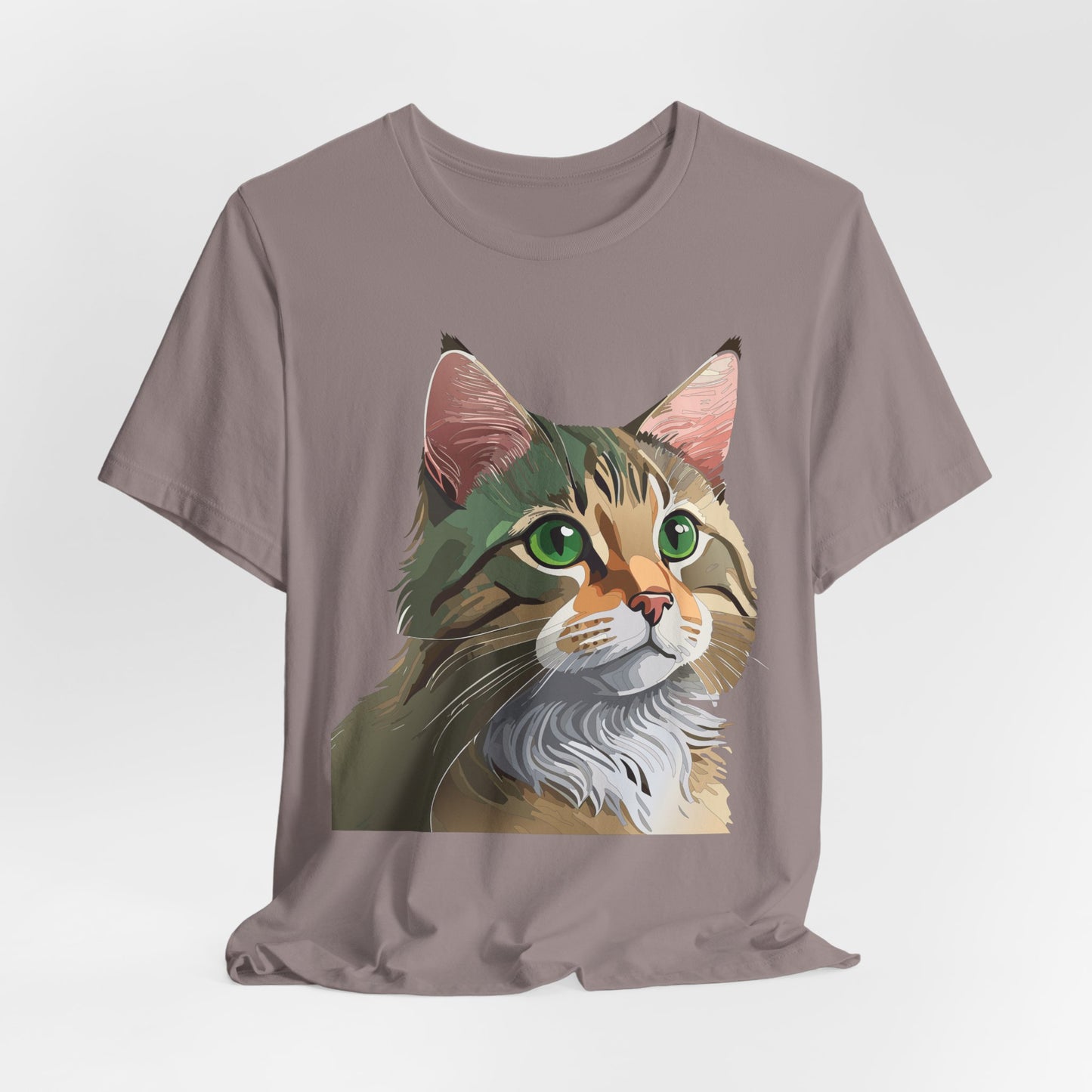 Unisex Animal Shirt, Tee Shirt with Animals, Art Design Tee Shirt, Wild Animals Shirt