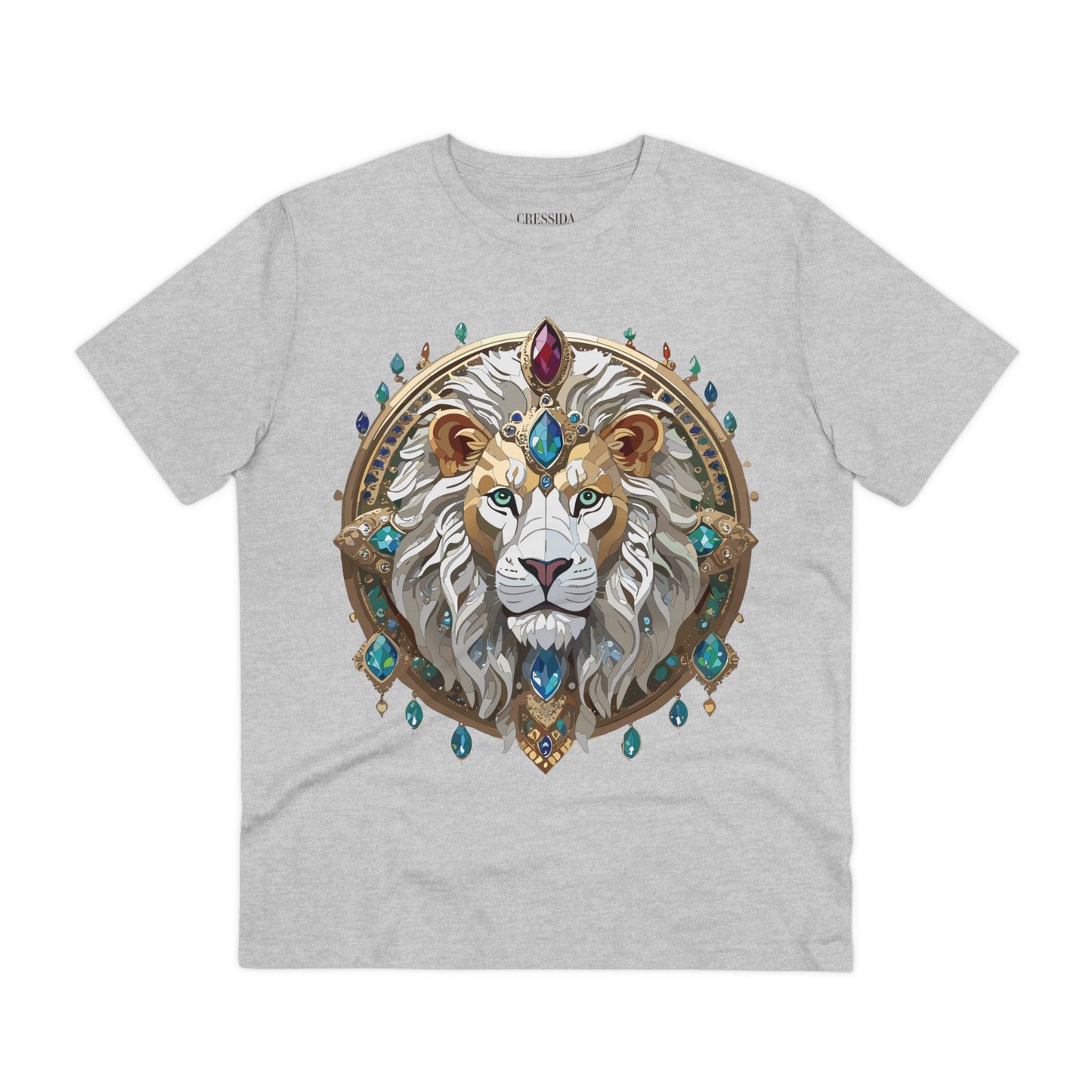 Organic T-shirt with Animals - Lion