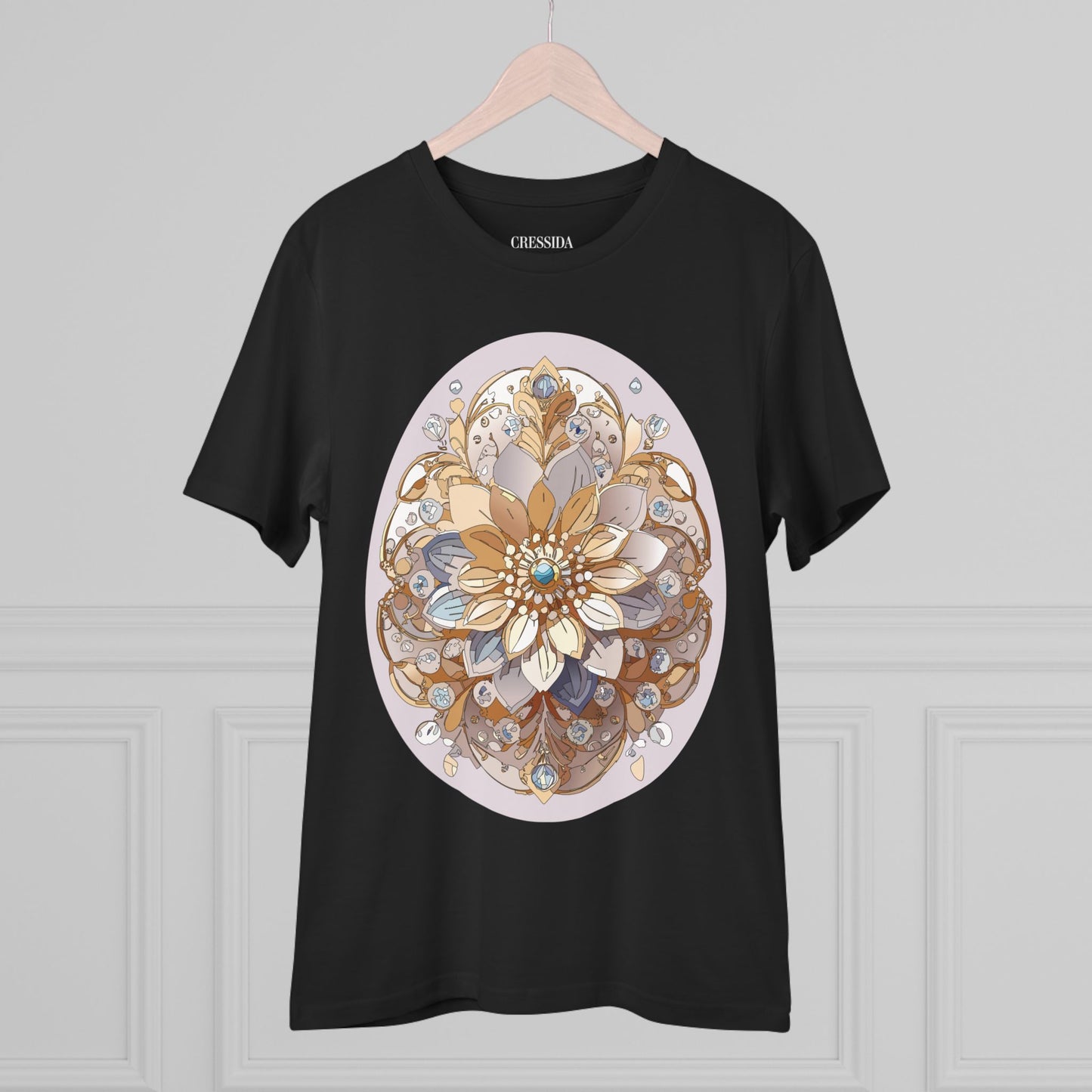 Organic T-shirt with Flower