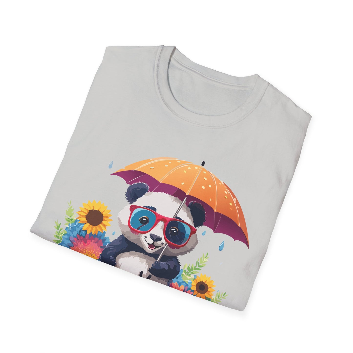 Panda Shirt, T Shirt with Panda, Animal Shirt, Tee Shirt with Animals