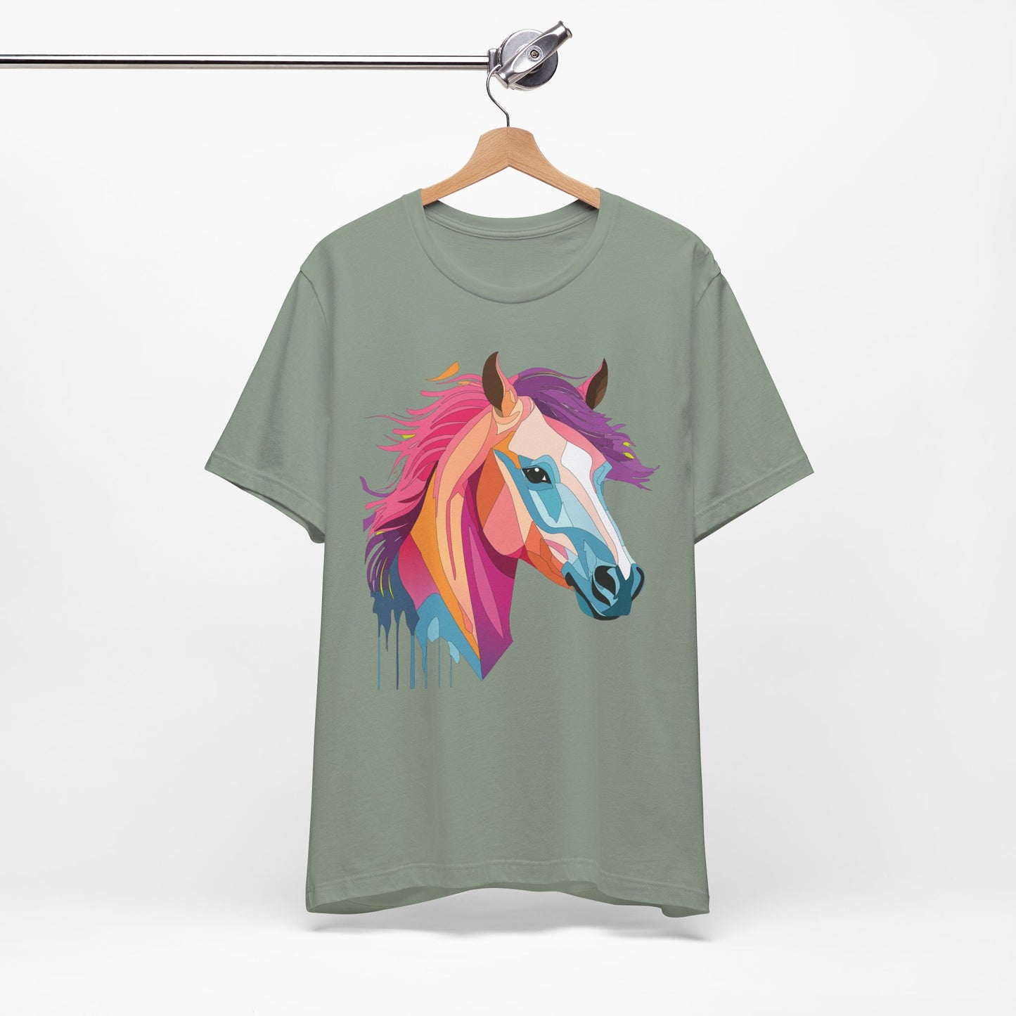Unisex Animal Shirt, Tee Shirt with Animals, Art Design Tee Shirt, Wild Animals Shirt