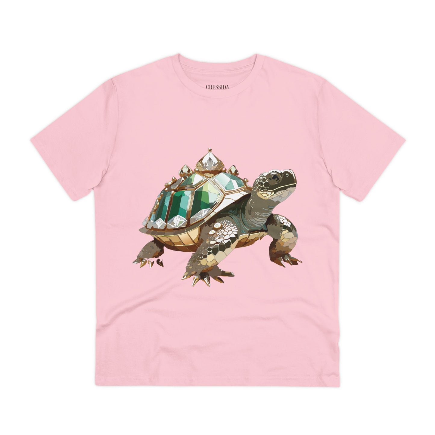 Organic T-shirt with Animals - Turtle