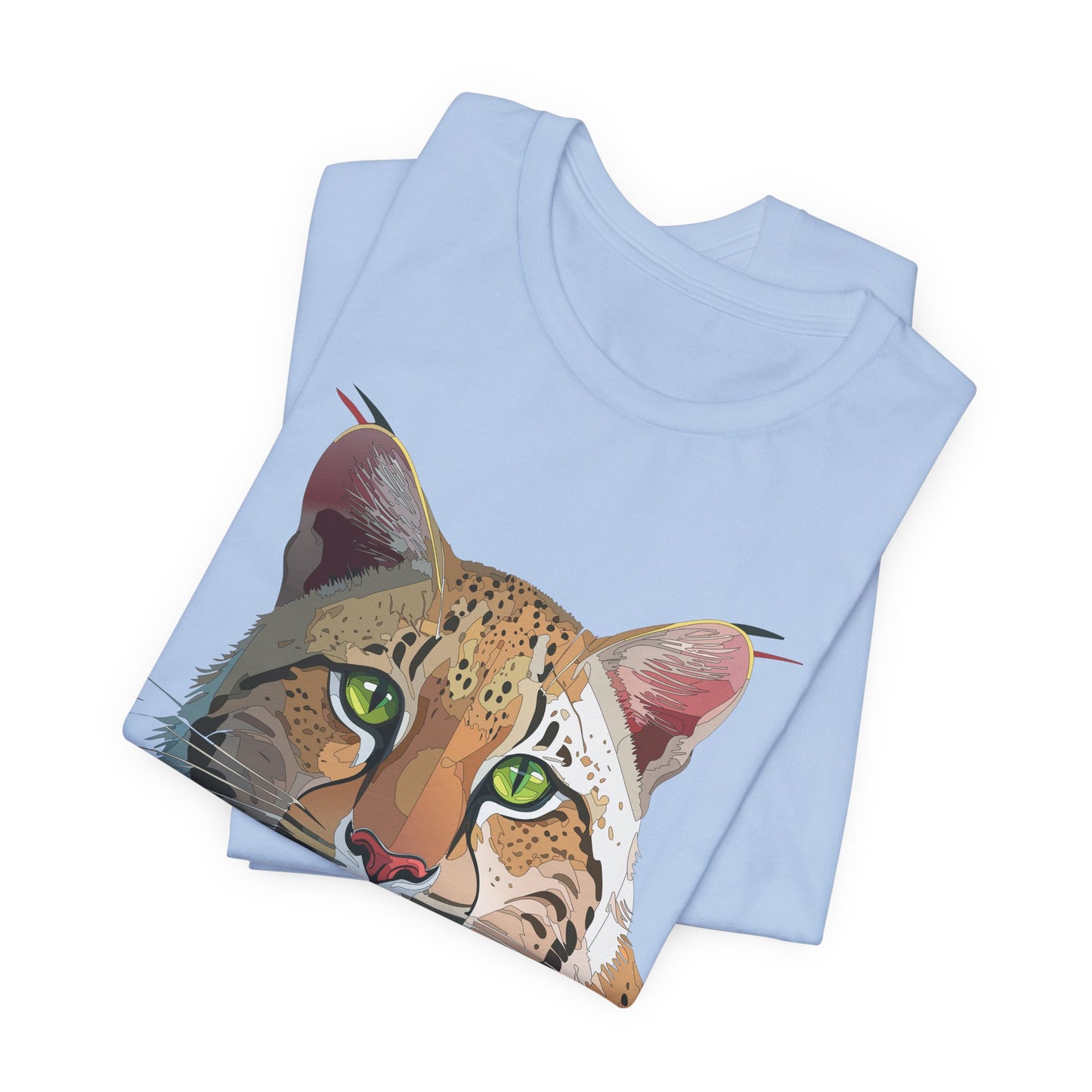 Unisex Animal Shirt, Tee Shirt with Animals, Art Design Tee Shirt, Wild Animals Shirt