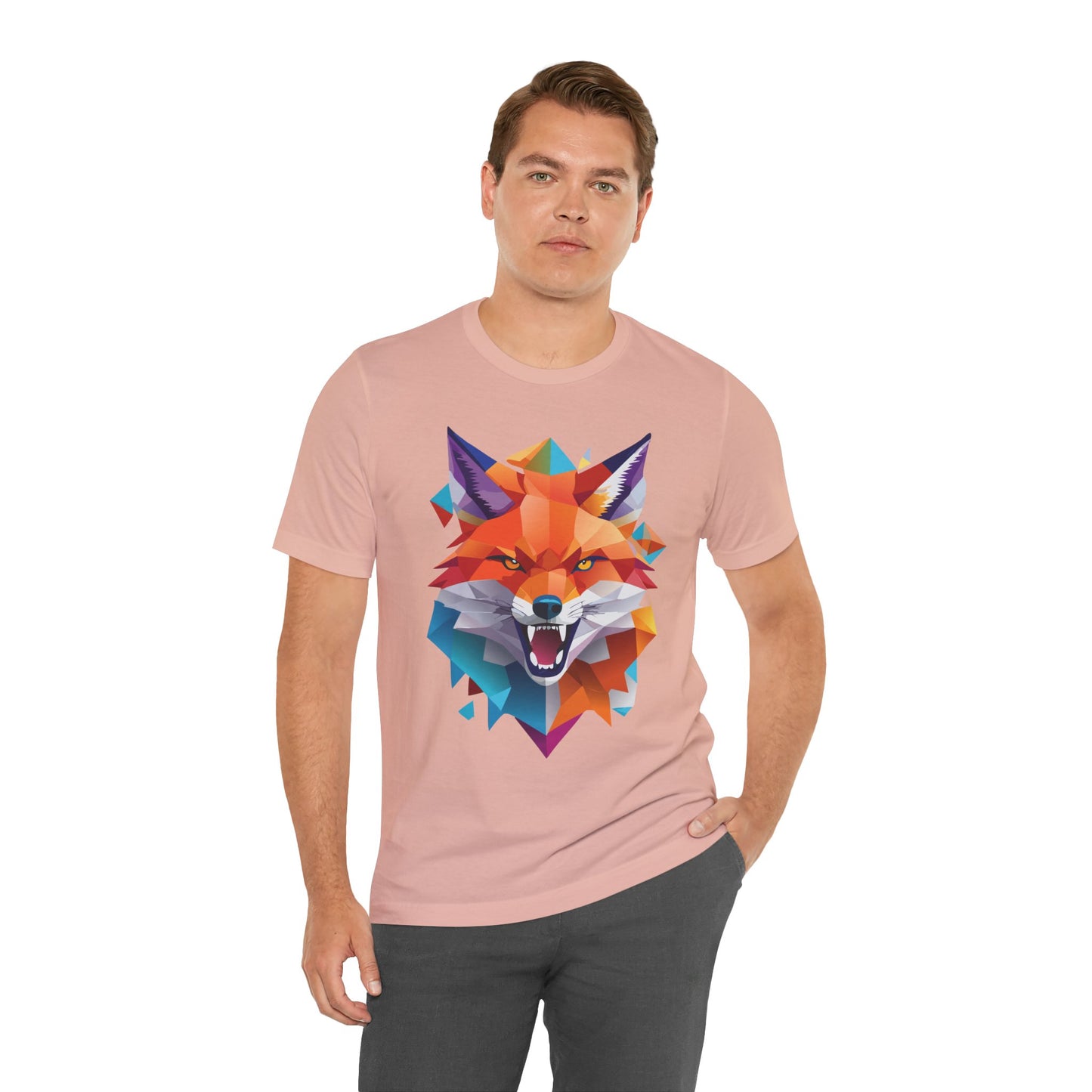 Unisex Animal Shirt, Tee Shirt with Animals, Art Design Tee Shirt, Wild Animals Shirt