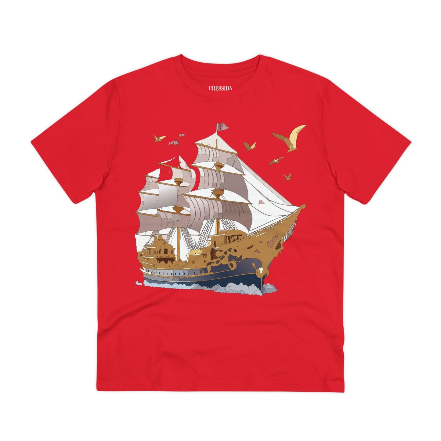 Organic T-shirt with Ship